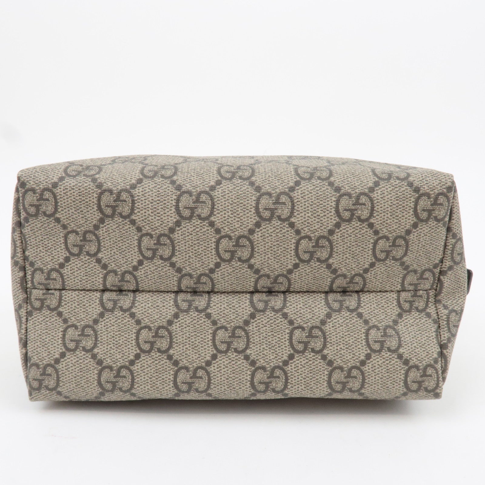 GUCCI Ophidia Cosmetic Pouch GG Supreme Leather Beige 548393