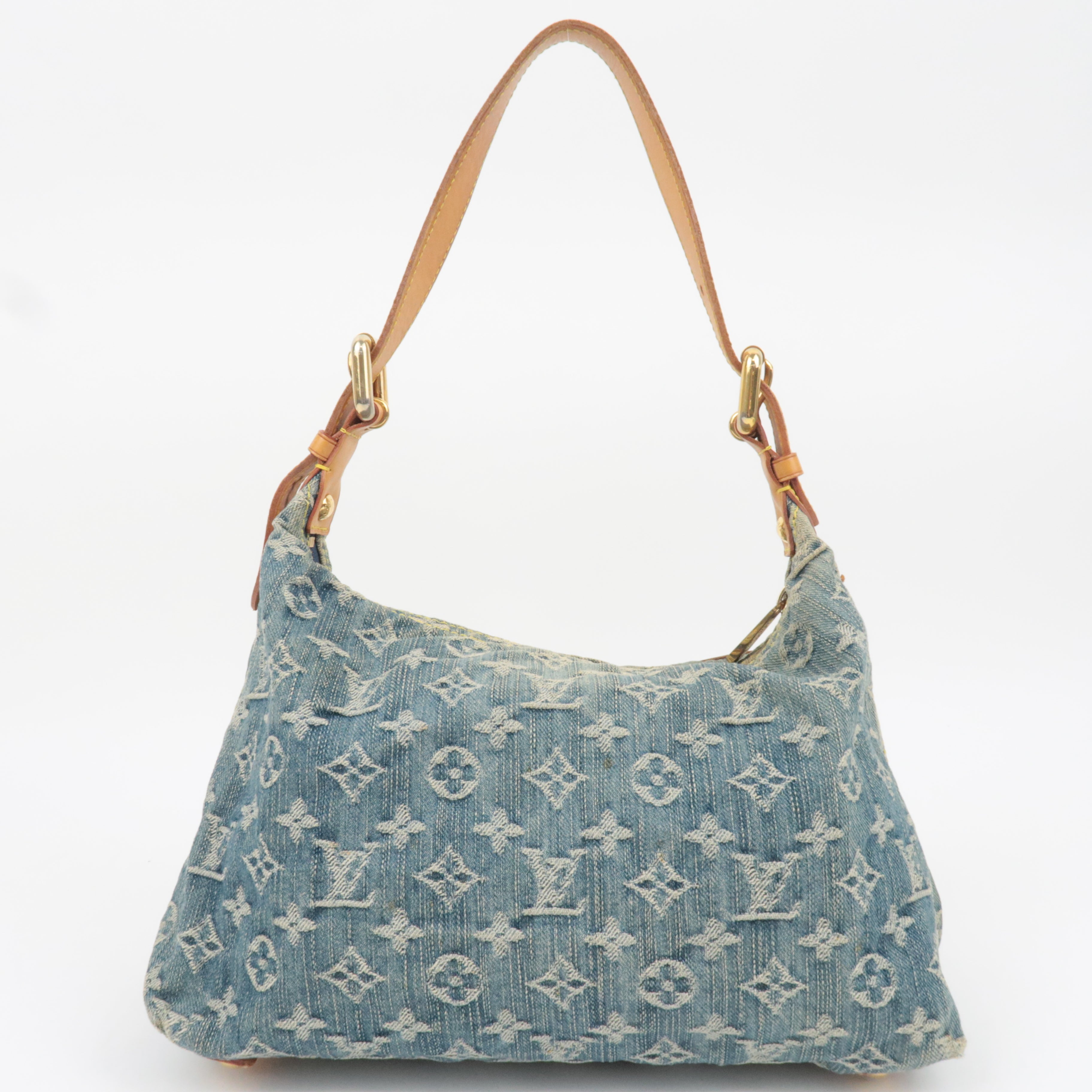 Louis Vuitton Monogram Denim Baggy PM Shoulder Bag M95049