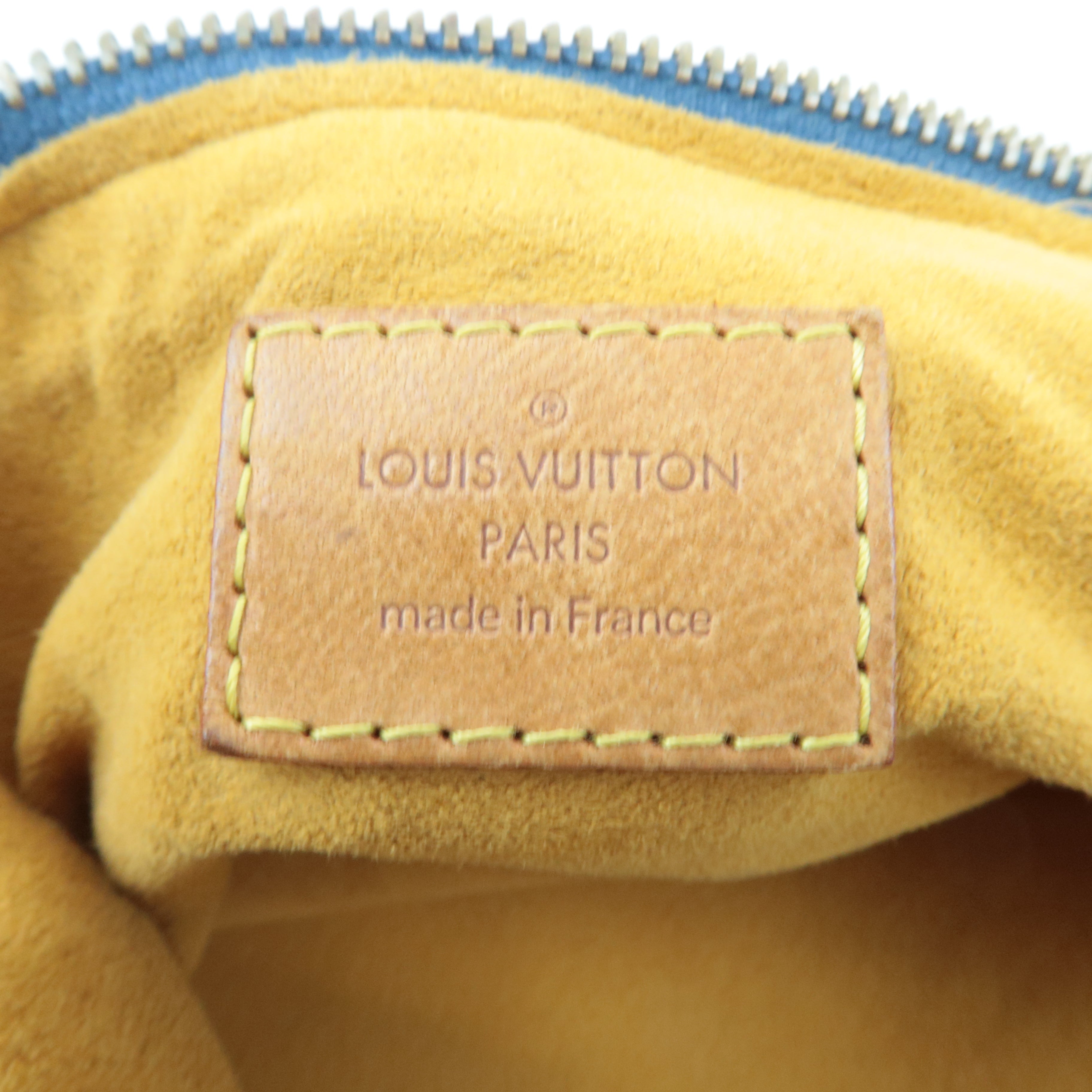 Louis Vuitton Monogram Denim Baggy PM Shoulder Bag M95049