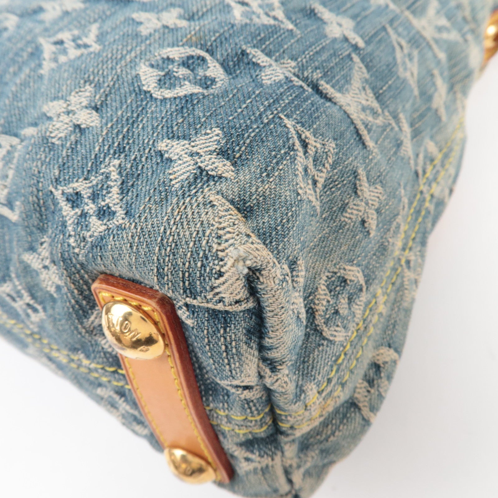 Louis Vuitton Monogram Denim Baggy PM Shoulder Bag M95049
