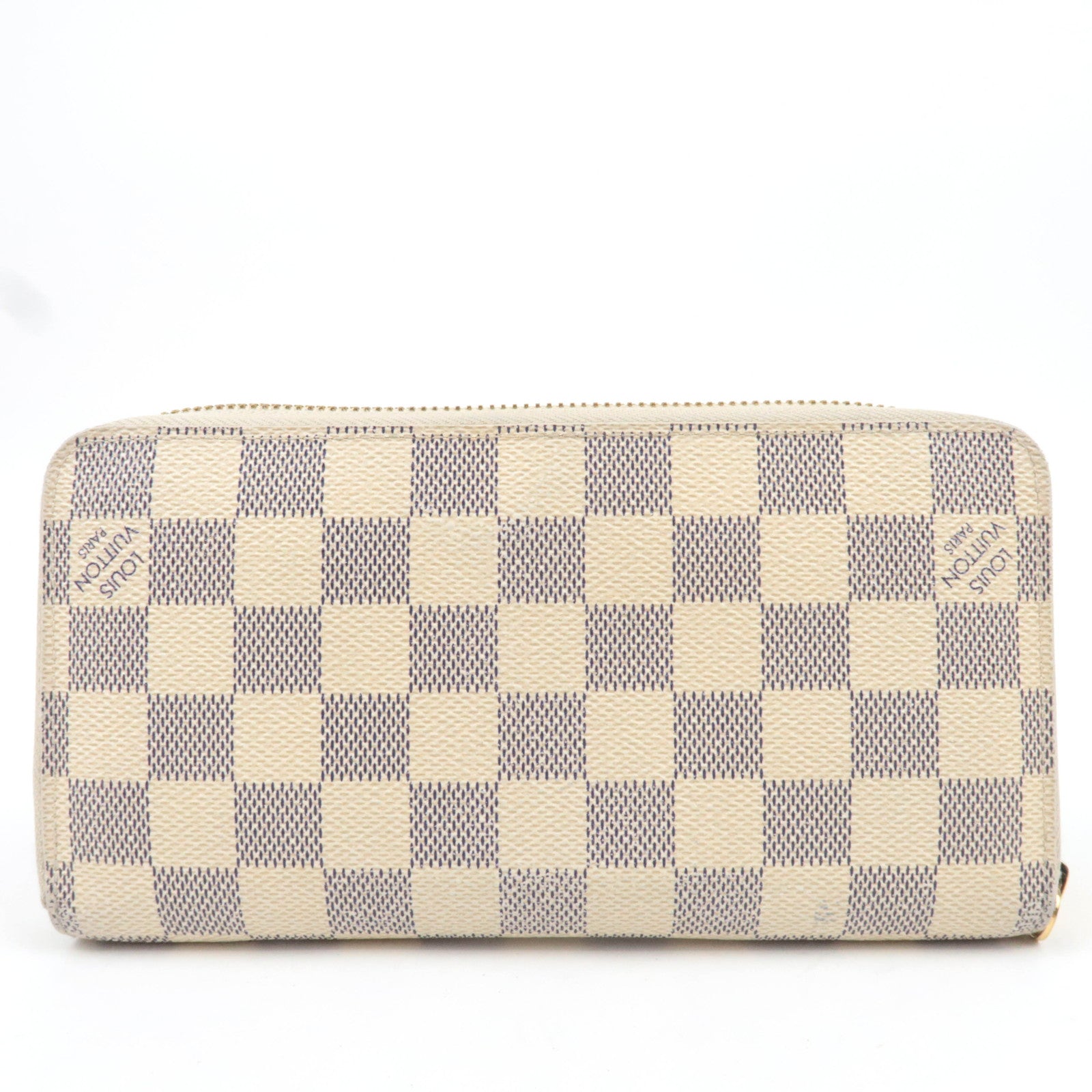 Louis Vuitton Damier Azur Zippy Long Wallet N60019