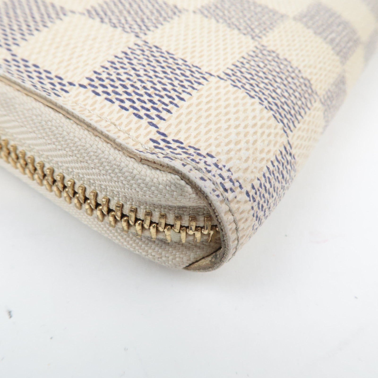 Louis Vuitton Damier Azur Zippy Long Wallet N60019