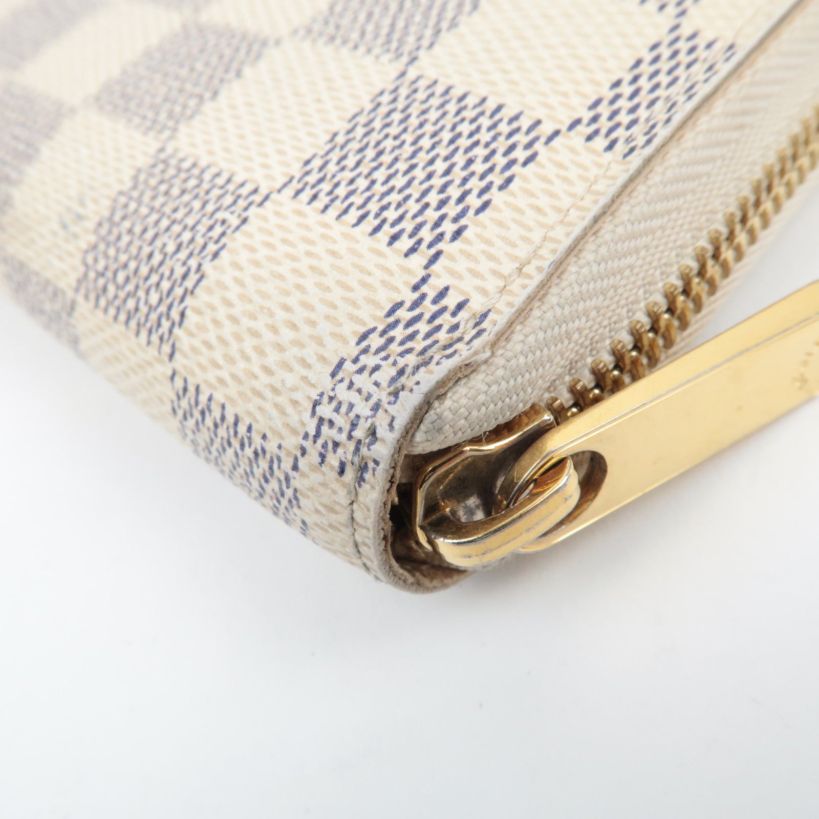 Louis Vuitton Damier Azur Zippy Long Wallet N60019