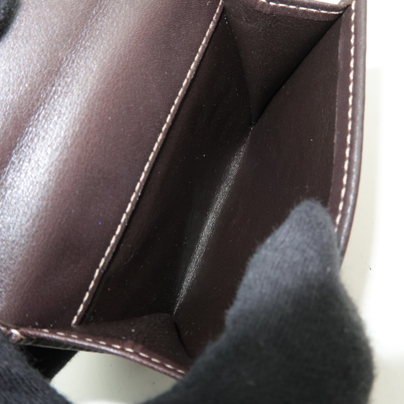 GUCCI Guccioli Chihuahua Wallet GG Canvas GG Plus Leather Beige 224224