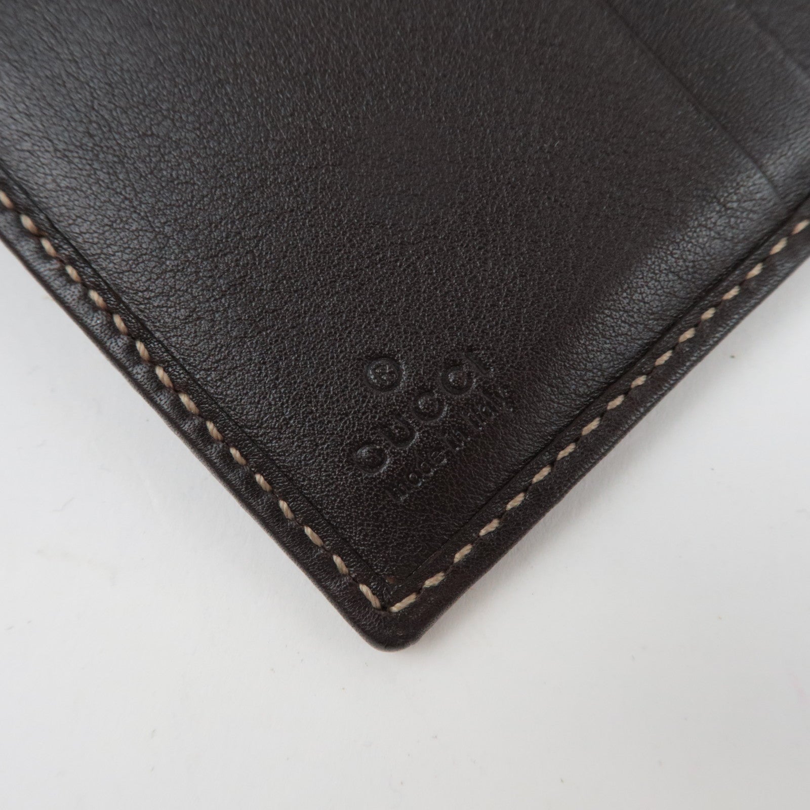 GUCCI Guccioli Chihuahua Wallet GG Canvas GG Plus Leather Beige 224224