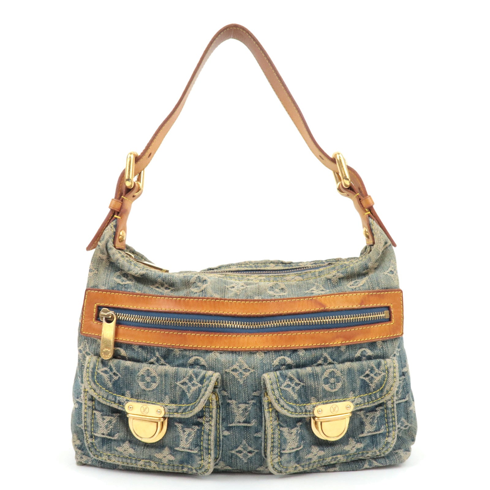 Louis Vuitton Monogram Denim Baggy PM Shoulder Bag M9504987190