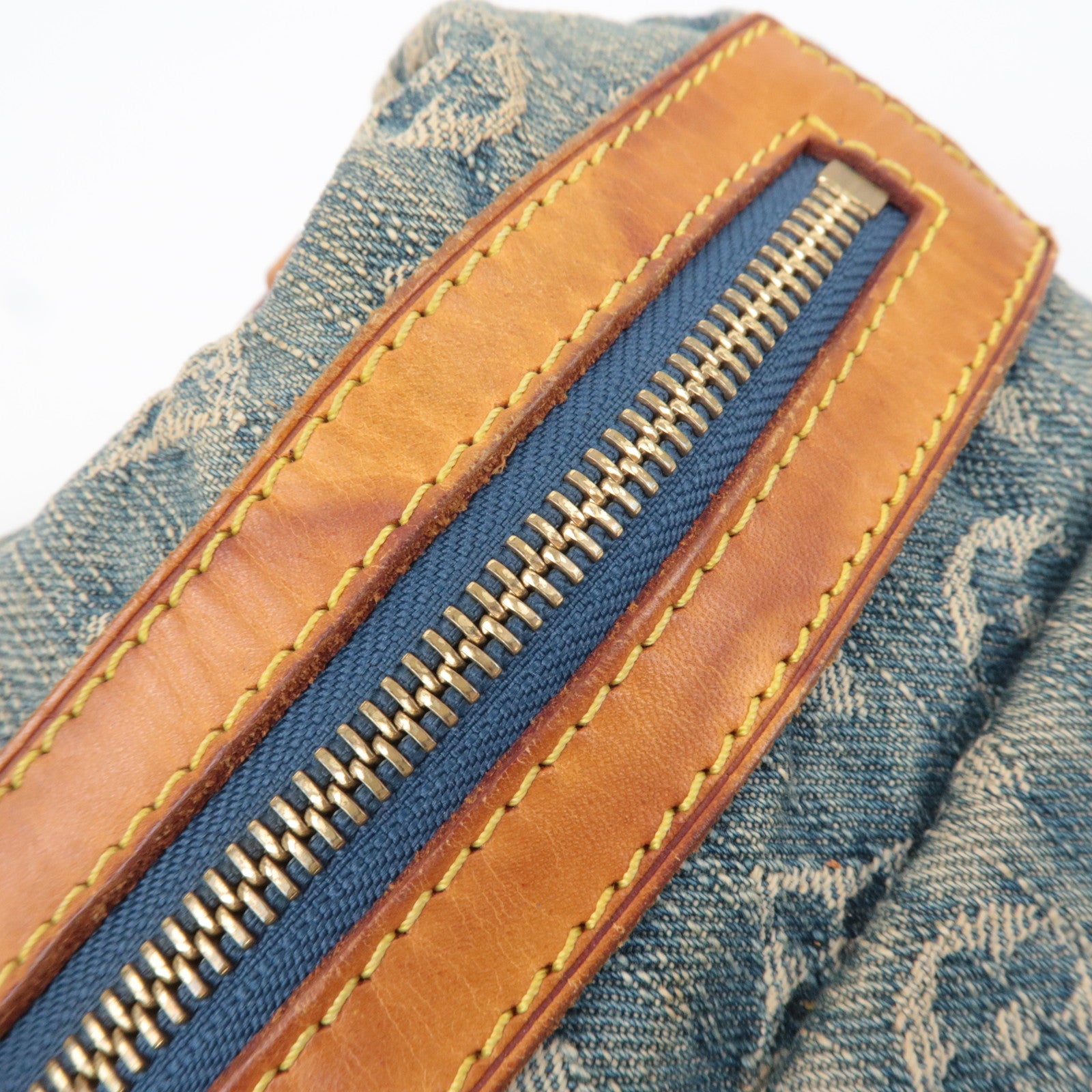 Louis Vuitton Monogram Denim Baggy PM Shoulder Bag M95049