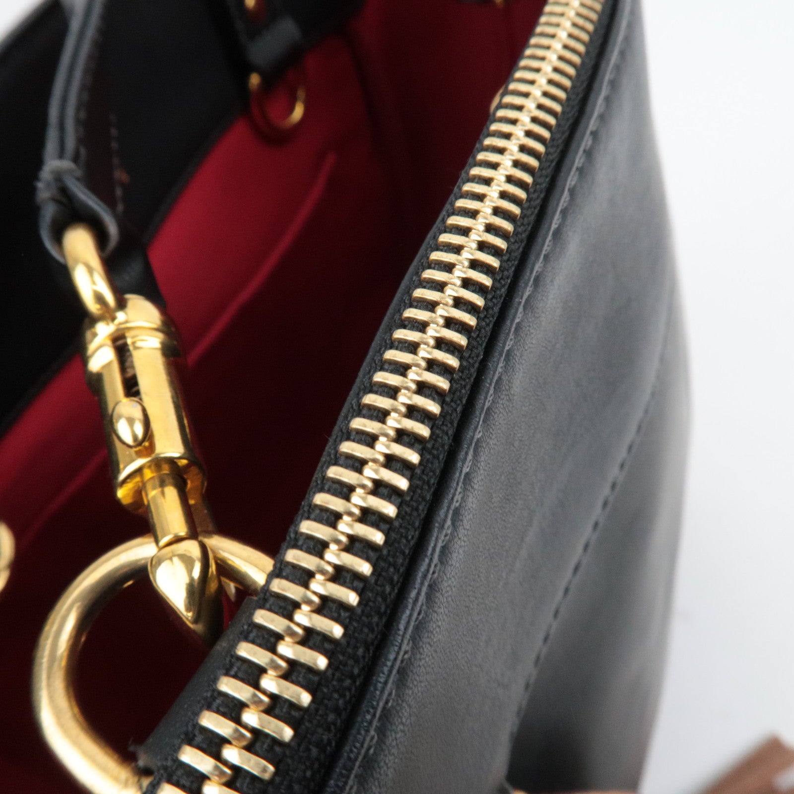 Chloe Eden Leather Tote Bag Black