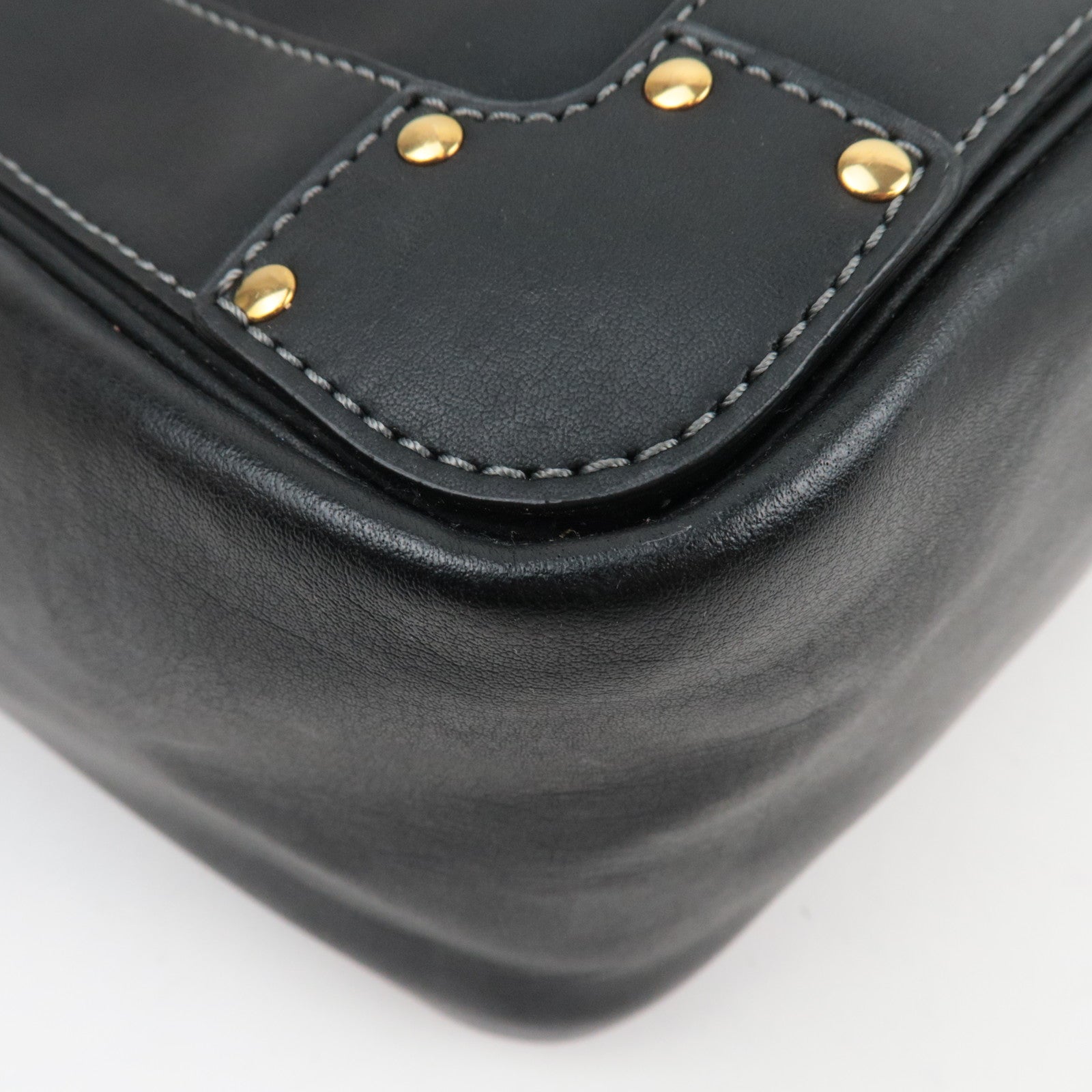 Chloe Eden Leather Tote Bag Black