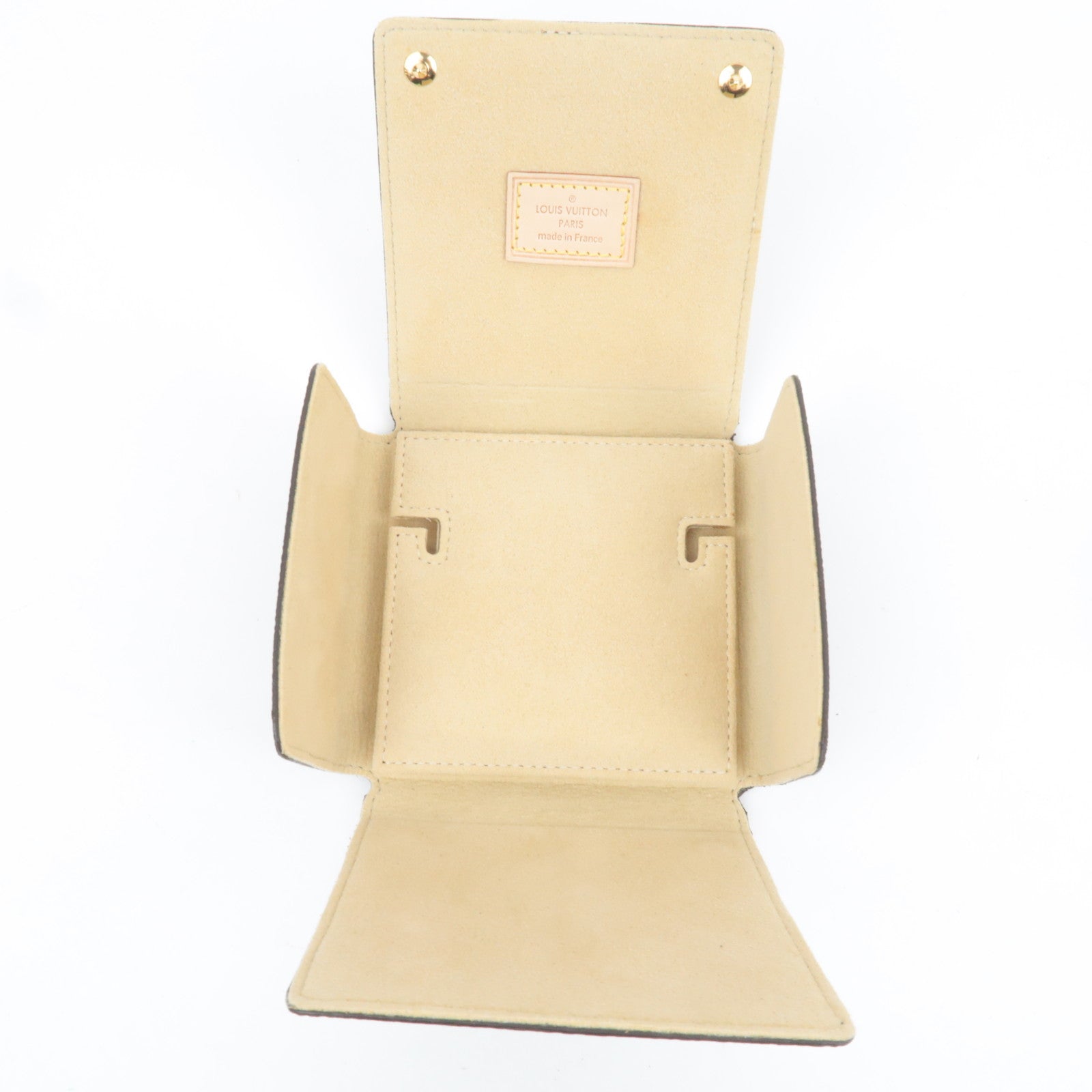 Louis Vuitton Monogram Jewelry Case For Necklaces SN2131