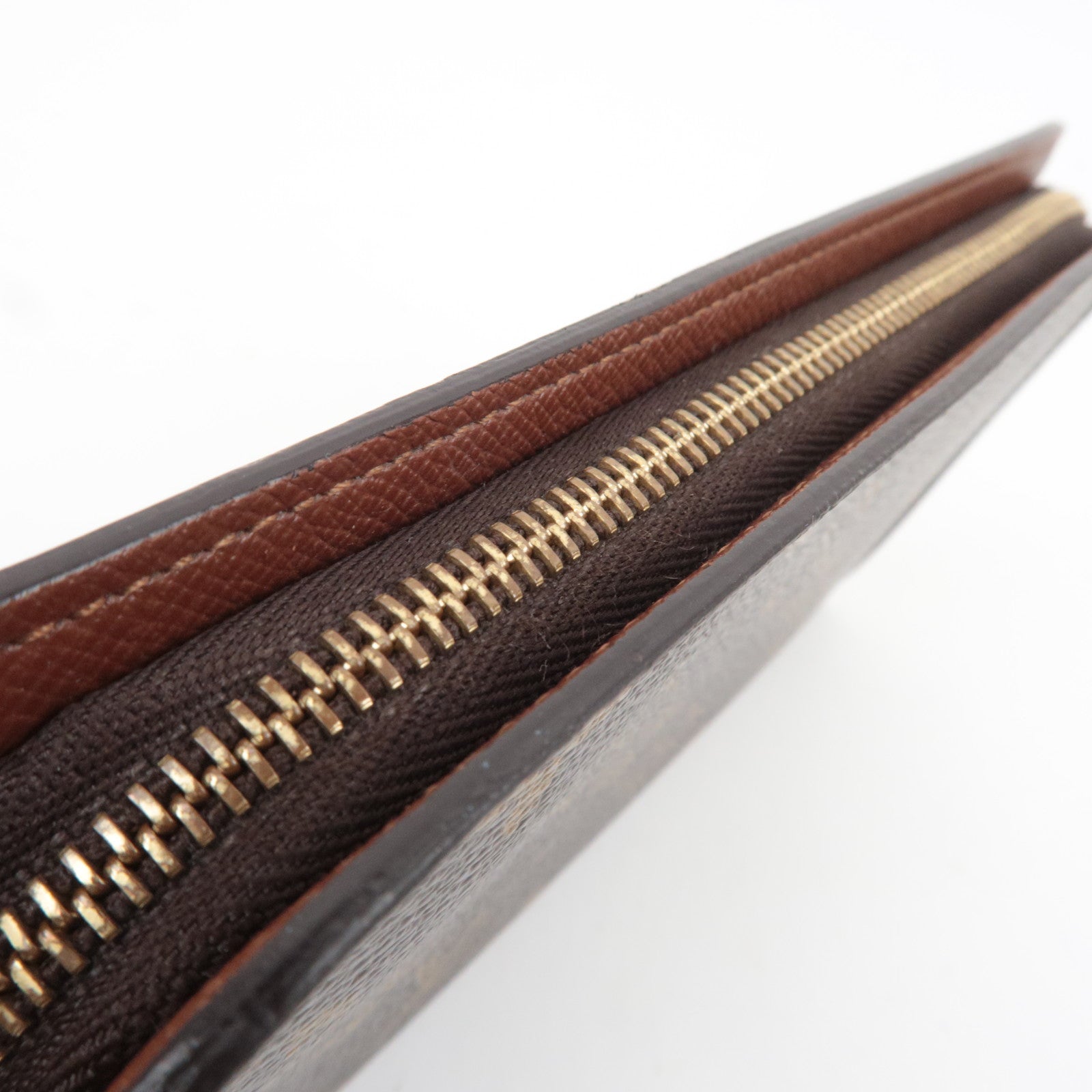 Louis Vuitton Monogram Porte Monnaie Zip Long Wallet M61727