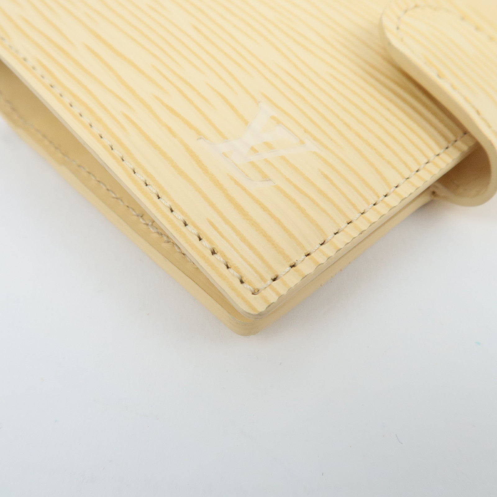 Louis Vuitton Epi Agenda Mini Planner Cover Vanille R2007
