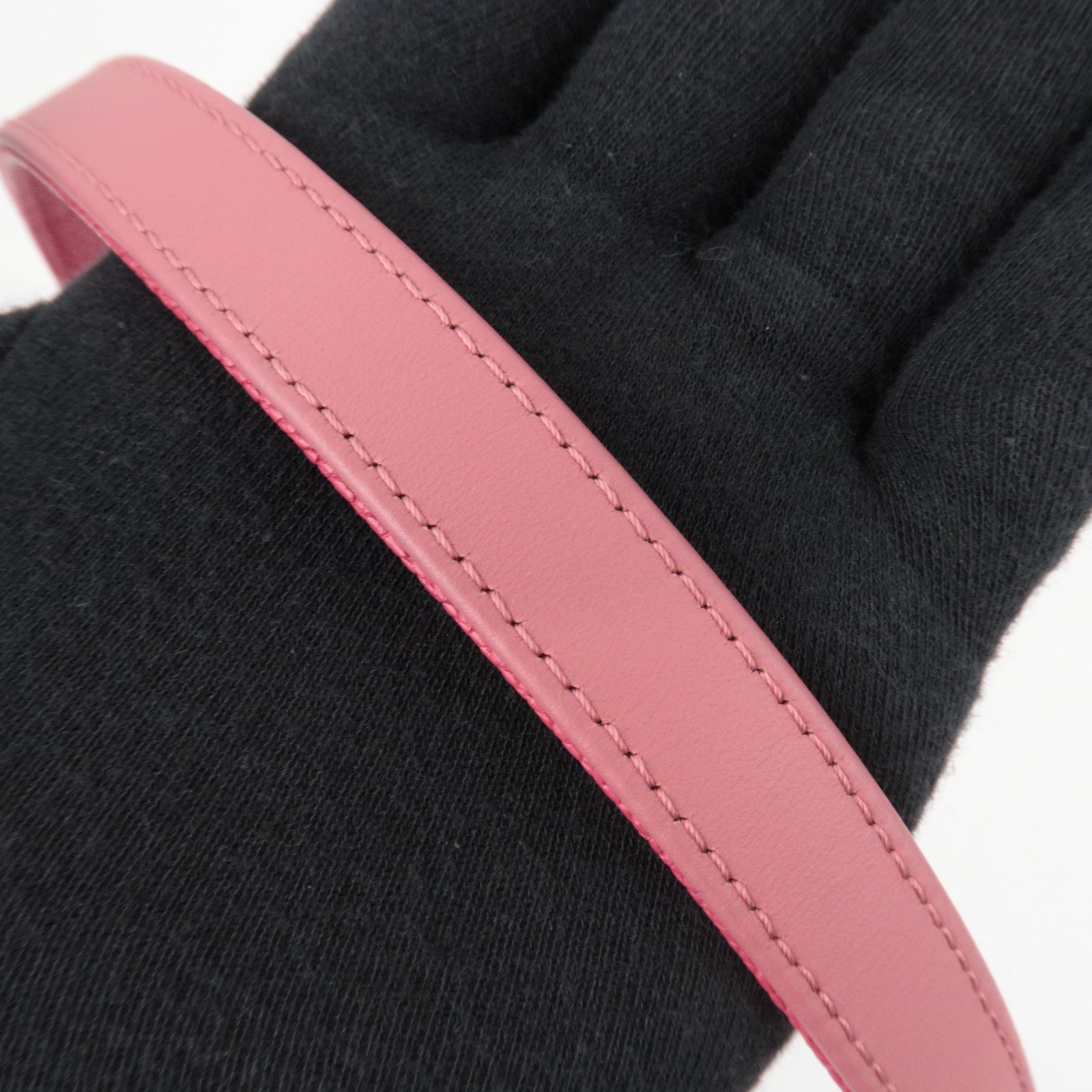 CHANEL Matelasse CC Coil Caviarskin 2Way Chain Shoulder Bag Pink A93659