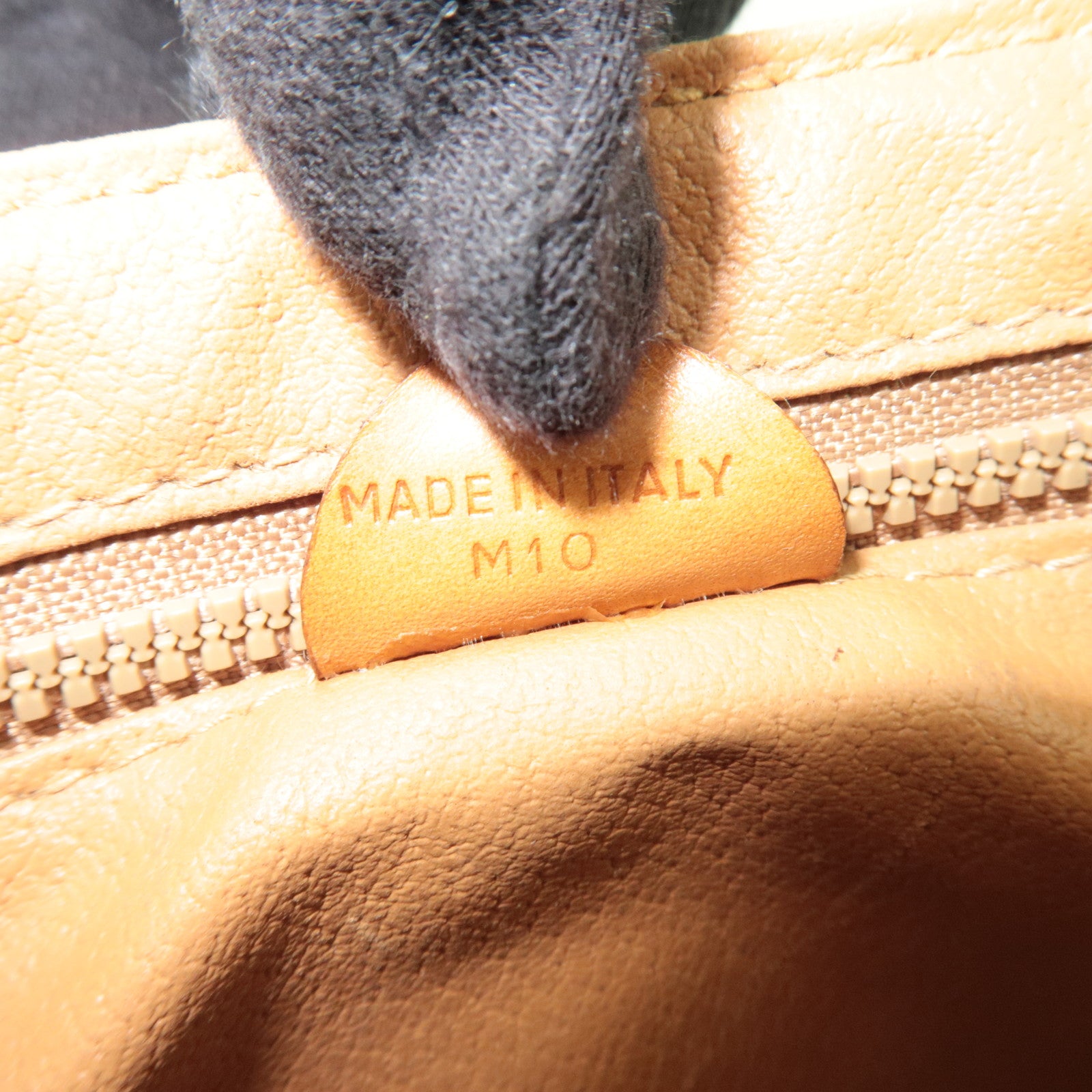 CELINE Macadam PVC Leather Shoulder Bag Brown