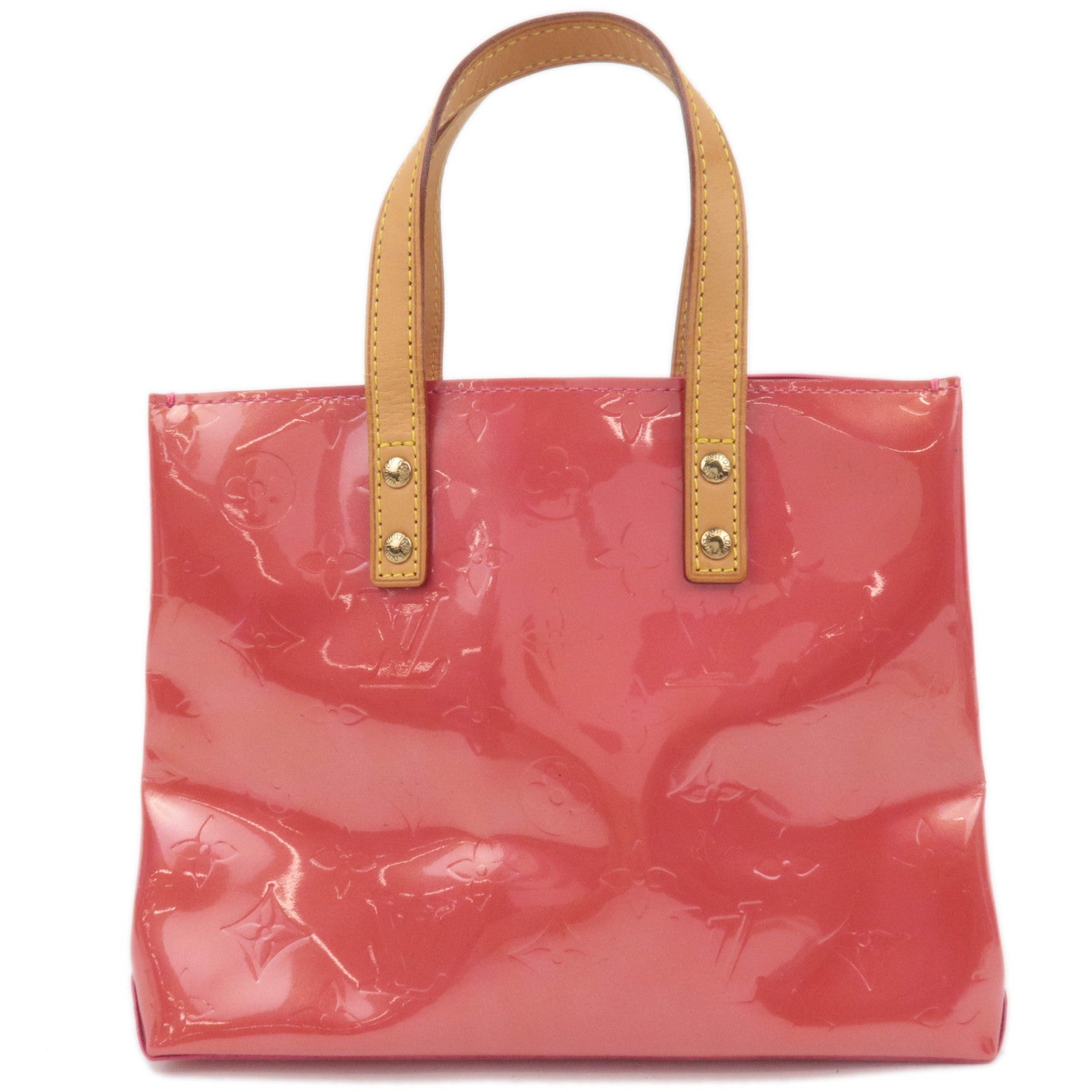 Louis Vuitton Monogram Vernis Reade PM Framboise M9132F