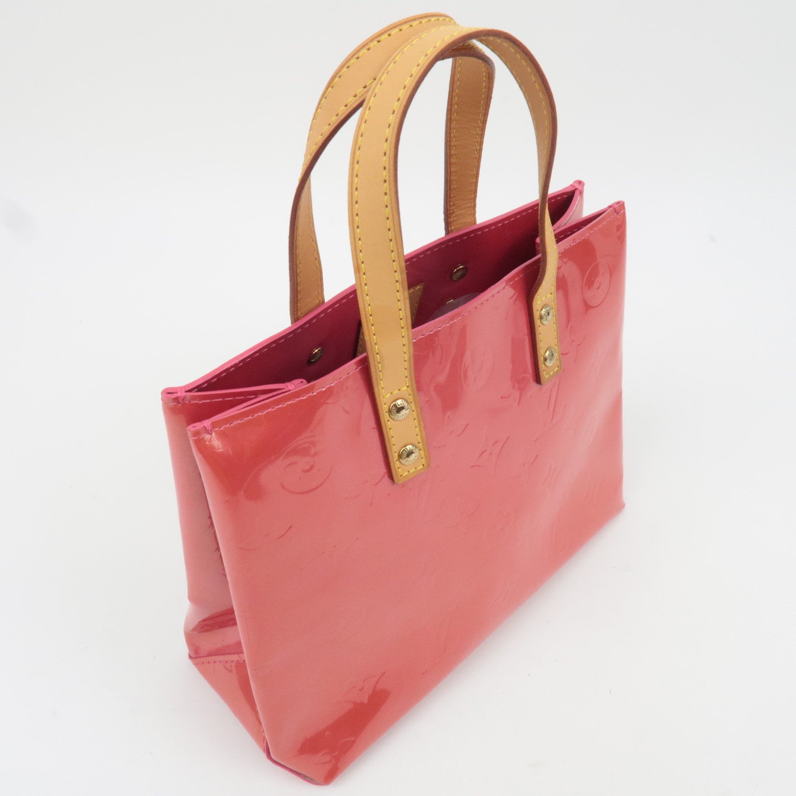 Louis Vuitton Monogram Vernis Reade PM Framboise M9132F