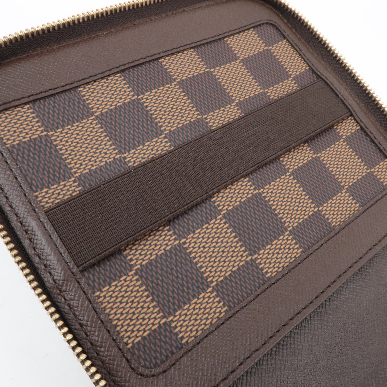 Louis Vuitton Damier Zippy Organizer Olaf Wallet N61723