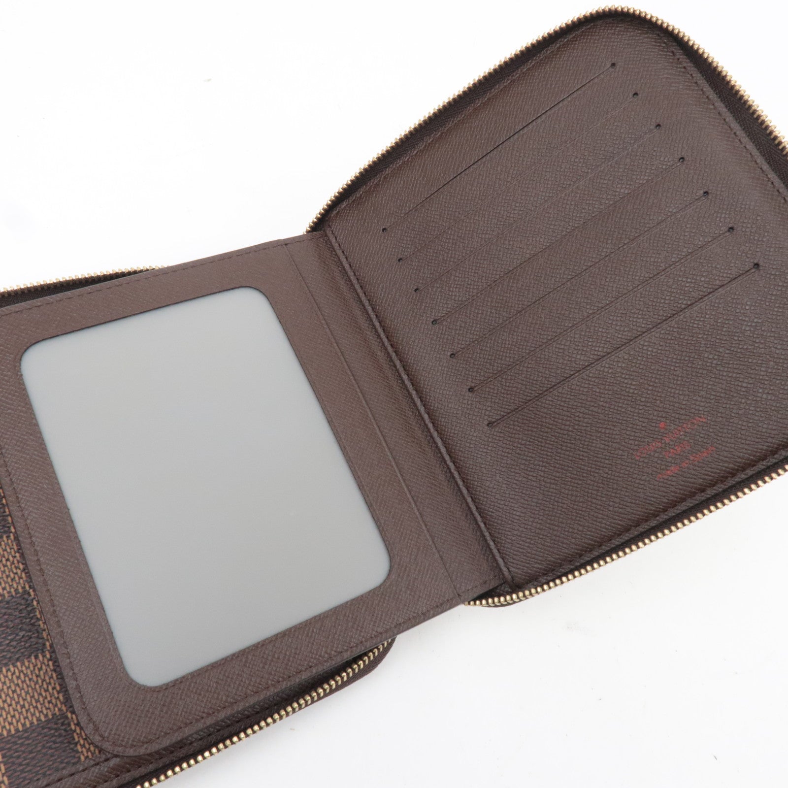 Louis Vuitton Damier Zippy Organizer Olaf Wallet N61723