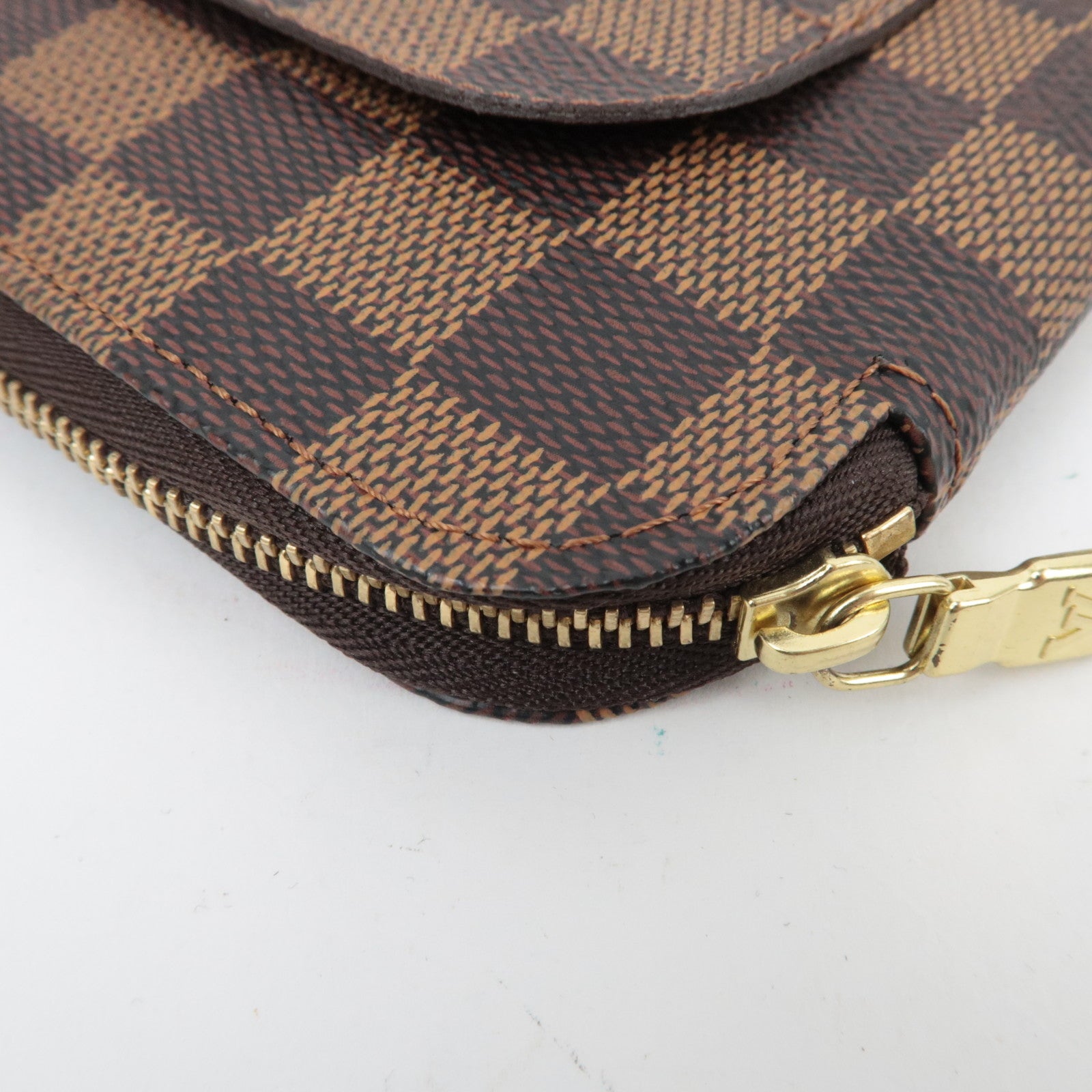 Louis Vuitton Damier Zippy Organizer Olaf Wallet N61723