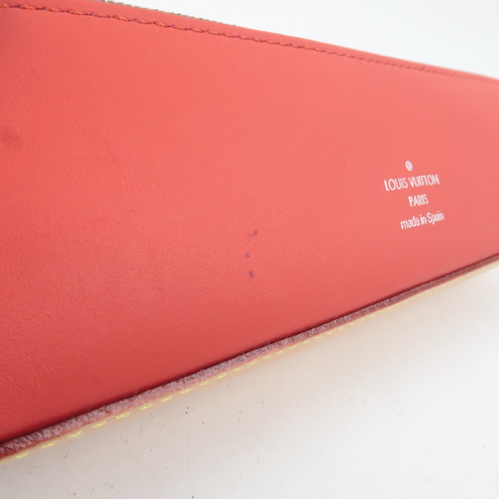 Louis Vuitton Monogram Trousse Elizabeth Pen Case Rouge GI0009