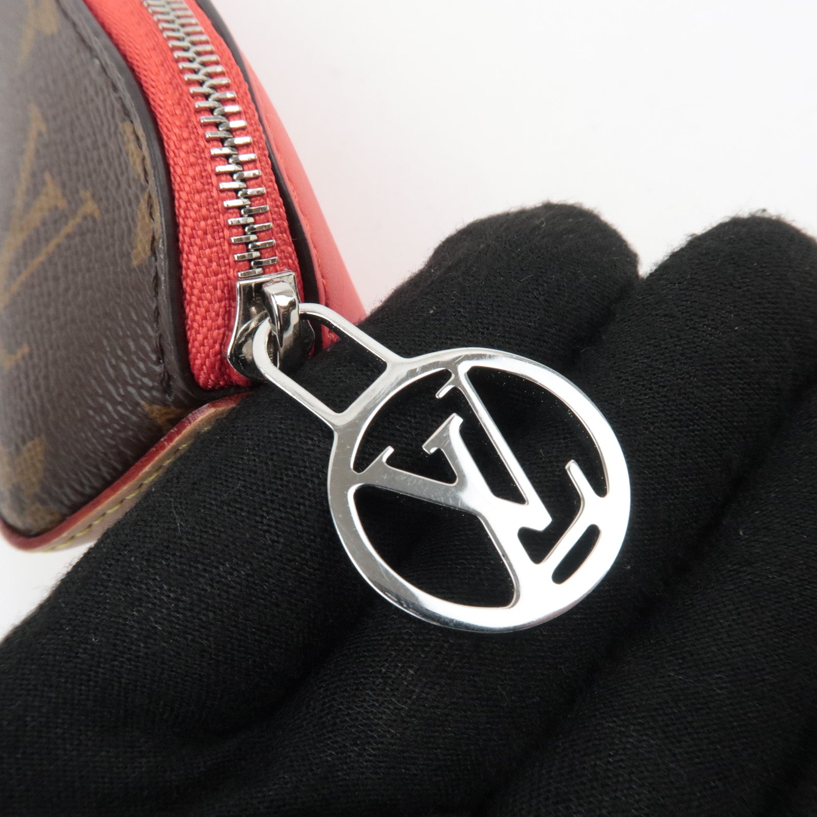 Louis Vuitton Monogram Trousse Elizabeth Pen Case Rouge GI0009