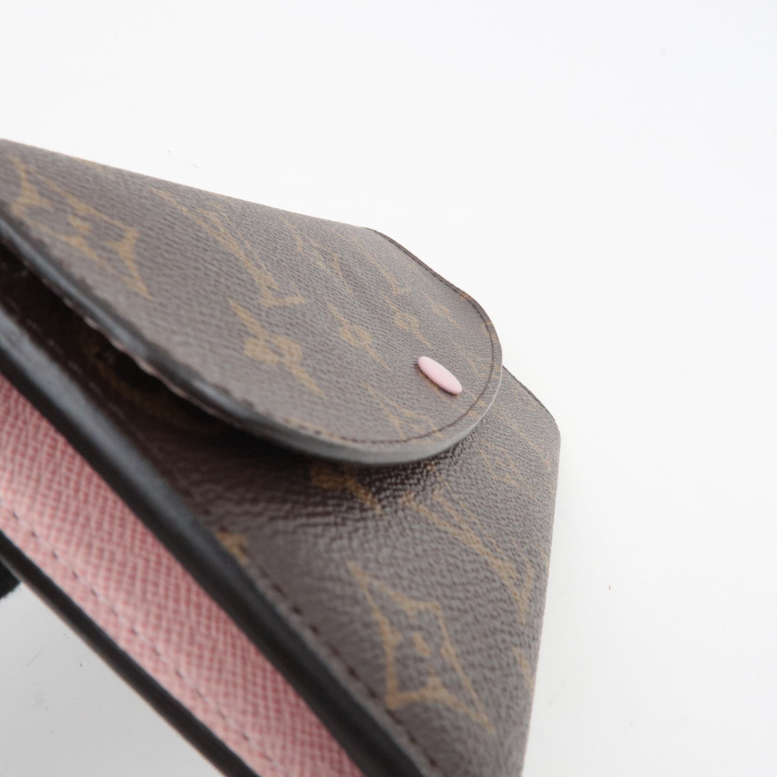 Louis Vuitton Monogram Portefeuille Emilie Long Wallet Rose Ballerine M61289