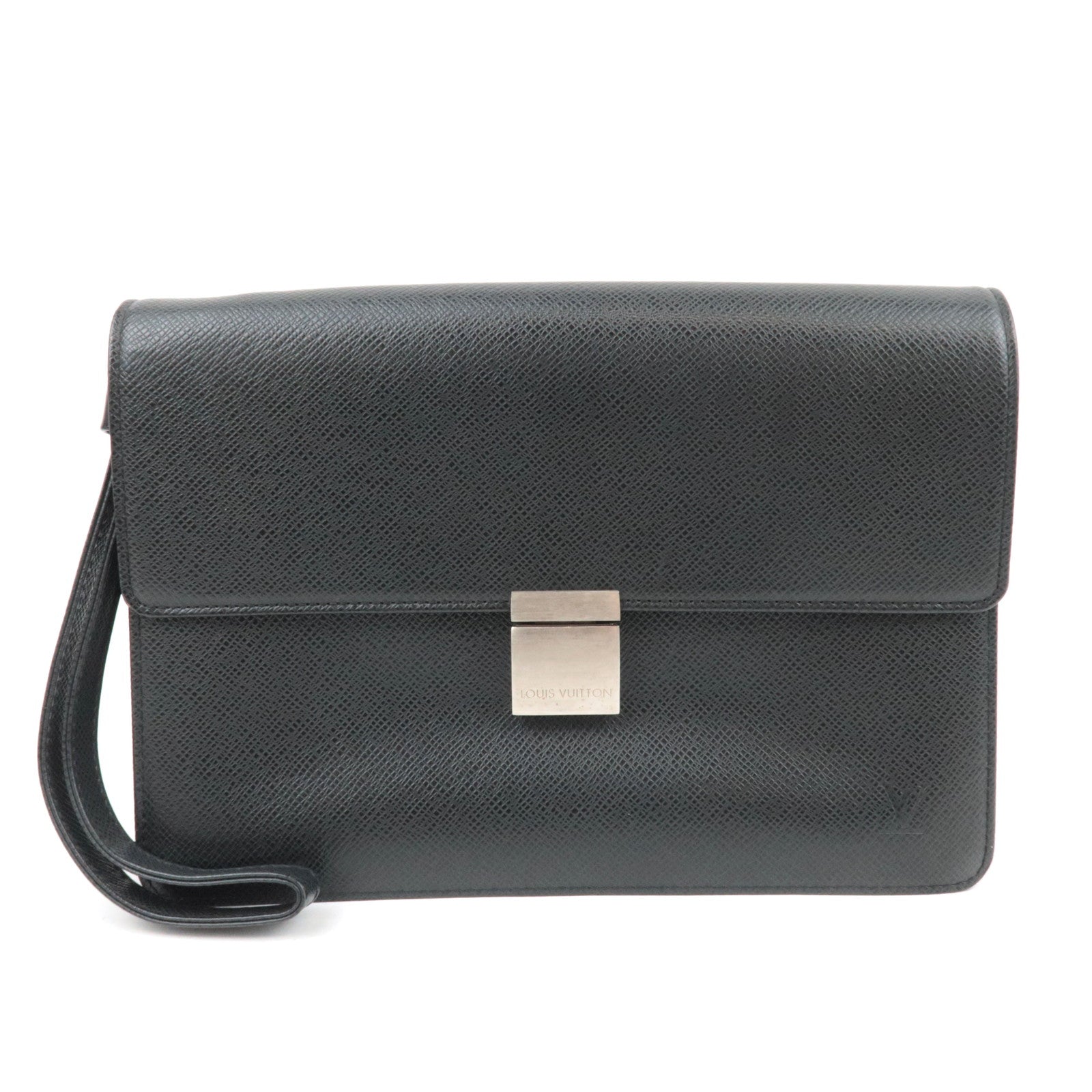 Louis Vuitton Taiga Selenga Clutch Bag Ardoise M3078287408