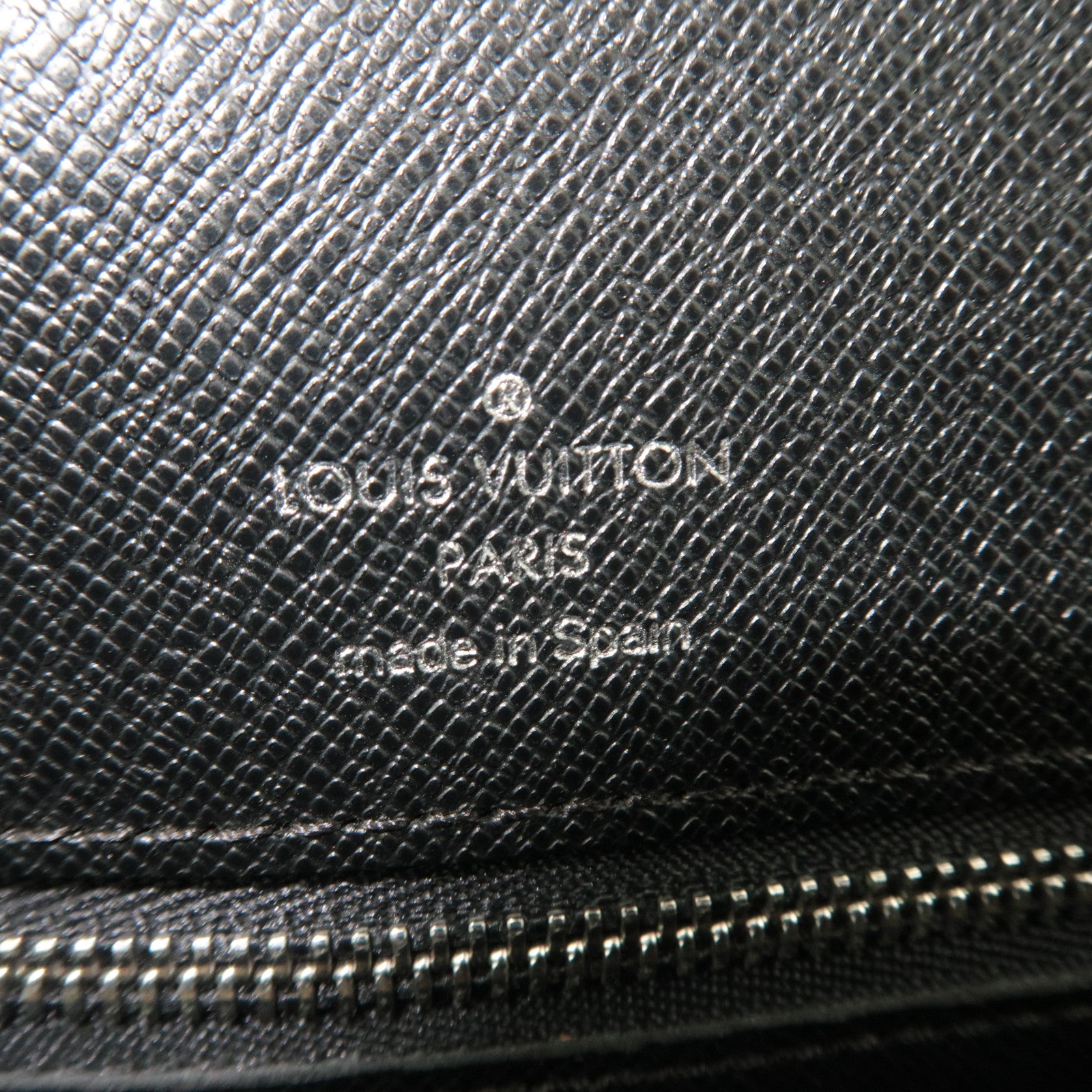 Louis Vuitton Taiga Selenga Clutch Bag Ardoise M30782