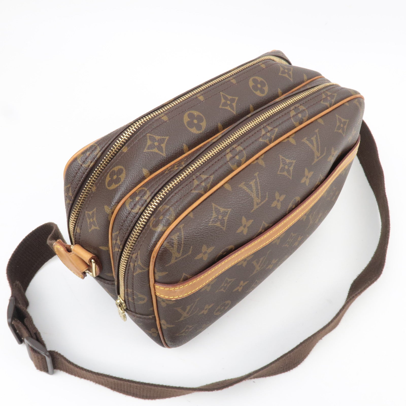 Louis Vuitton Monogram Reporter PM Shoulder Bag M45254