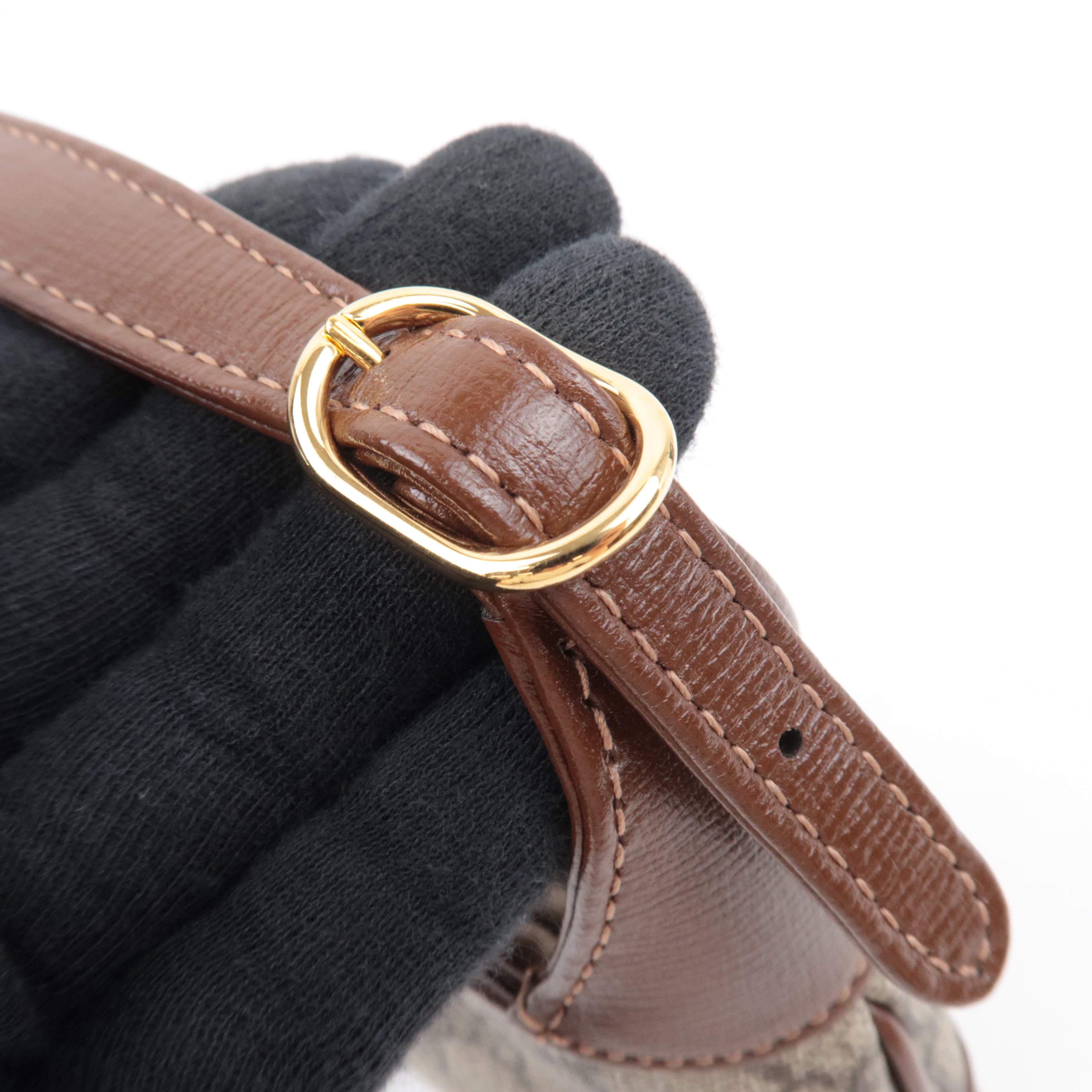 GUCCI Jackie 1961 Ophidia GG Supreme 2Way Handbag Beige Brown 637092 *Dust bag, Strap