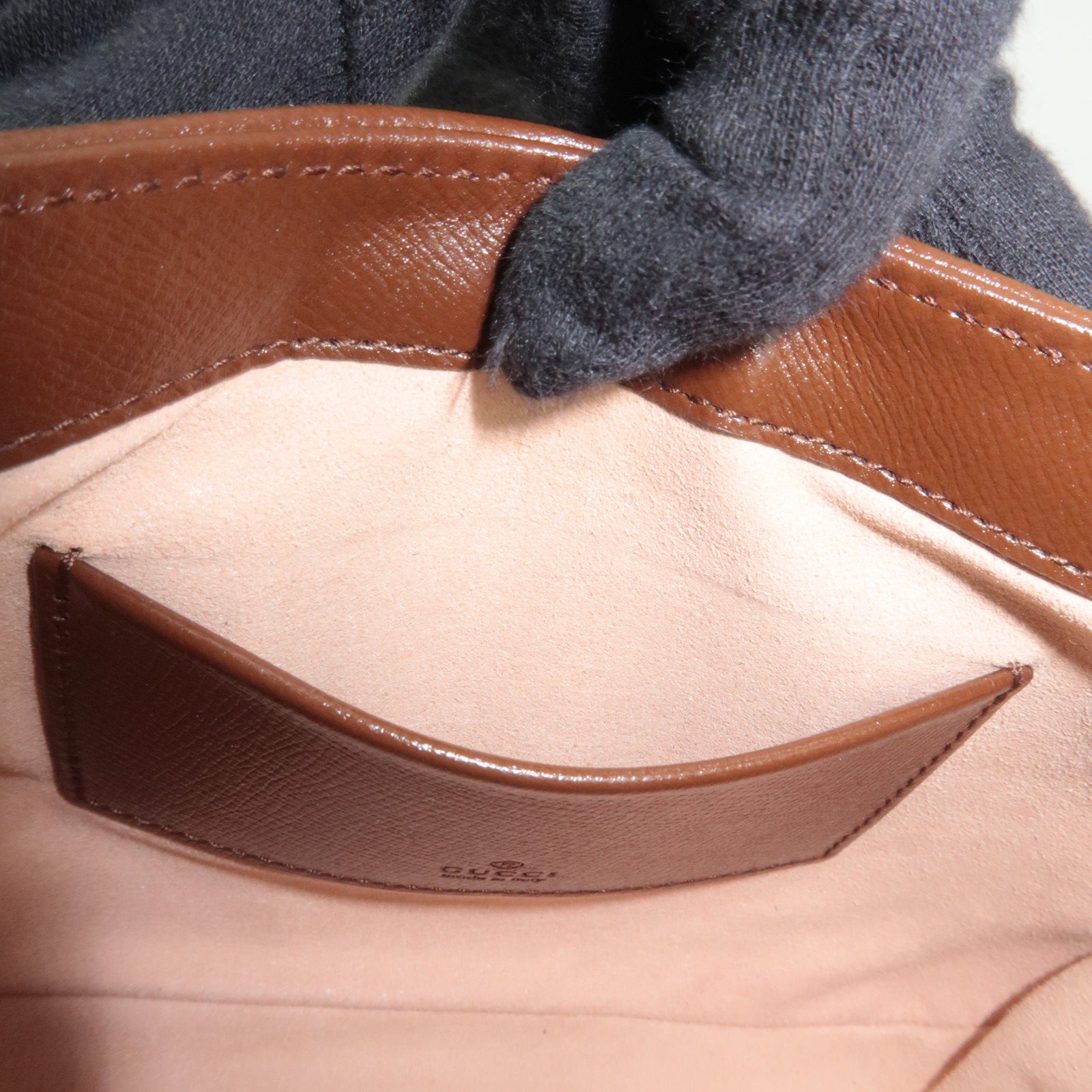 GUCCI Jackie 1961 Ophidia GG Supreme 2Way Handbag Beige Brown 637092 *Dust bag, Strap