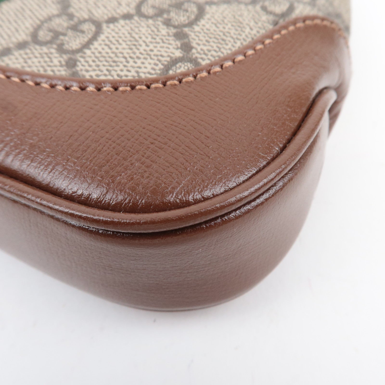 GUCCI Jackie 1961 Ophidia GG Supreme 2Way Handbag Beige Brown 637092 *Dust bag, Strap