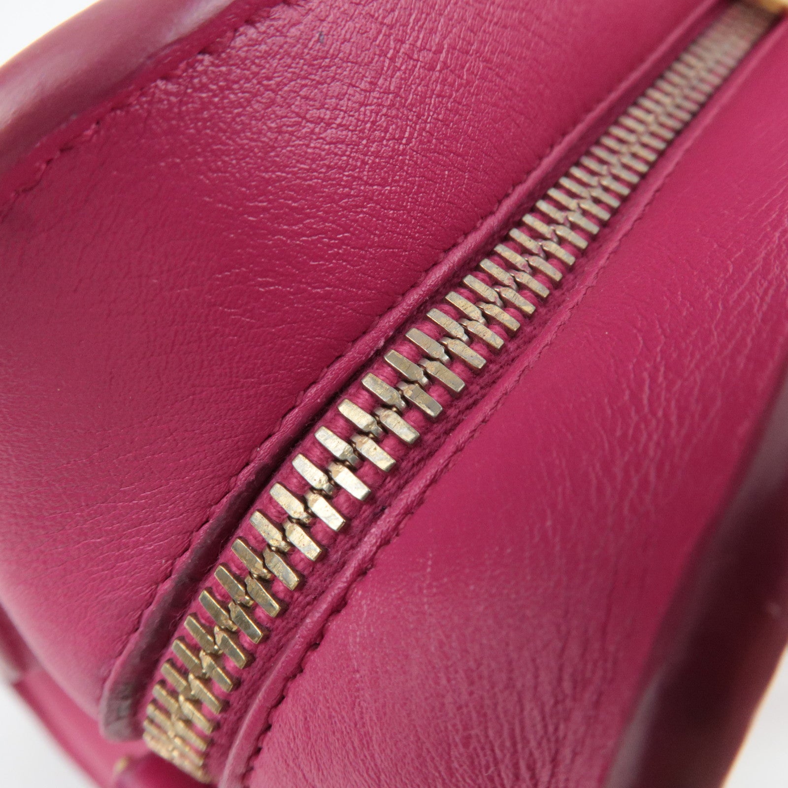 SAINT LAURENT YSL Baby Cabas Leather 2Way Handbag