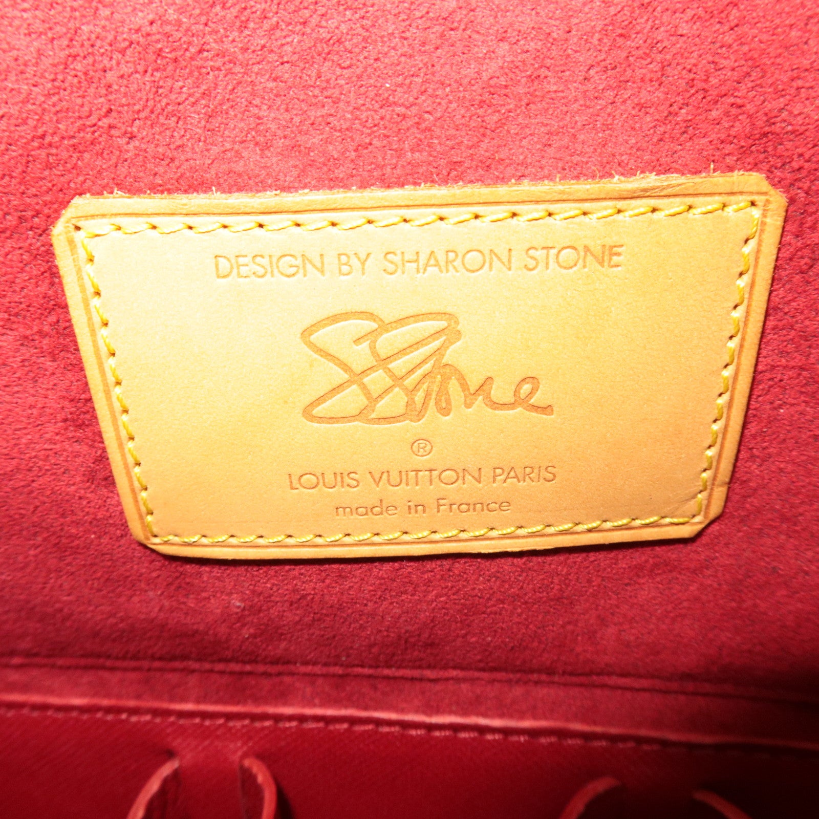 Louis Vuitton Monogram amfAR Three Sharon Stone Collaboration Shoulder Bag M47275
