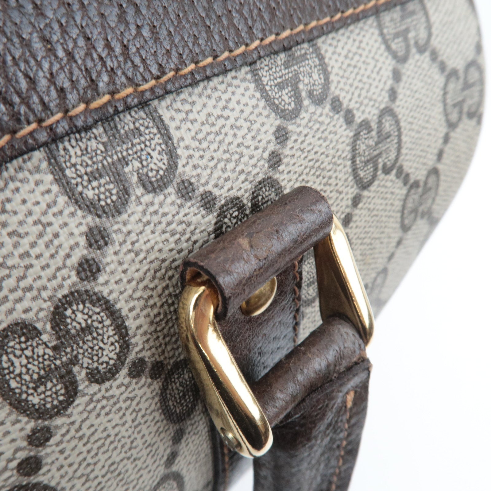 GUCCI Old Gucci Sherry Boston Bag 20.001.301