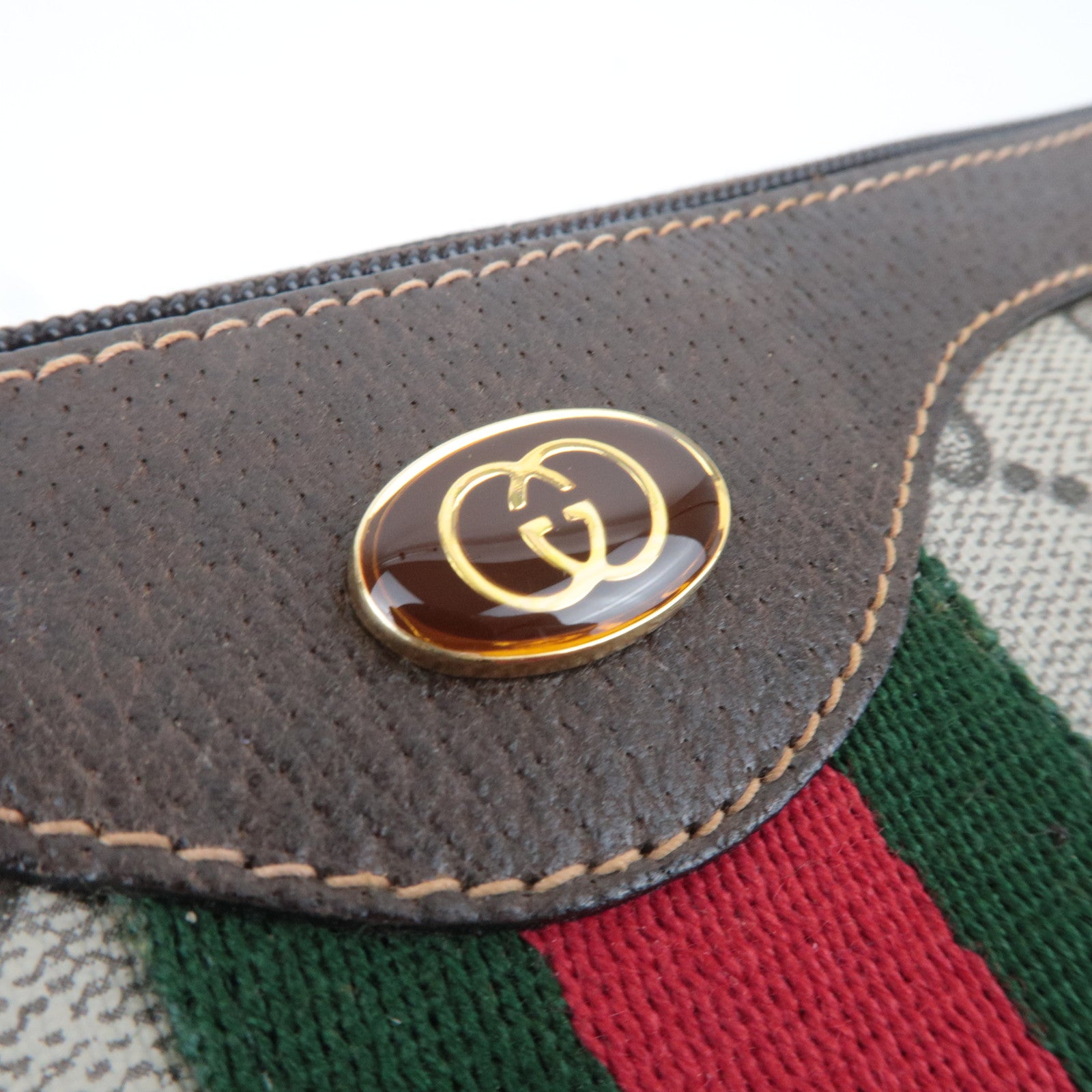 GUCCI Old Gucci Sherry Boston Bag 20.001.301