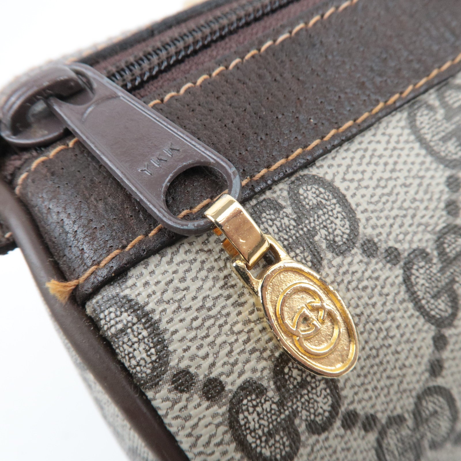 GUCCI Old Gucci Sherry Boston Bag 20.001.301