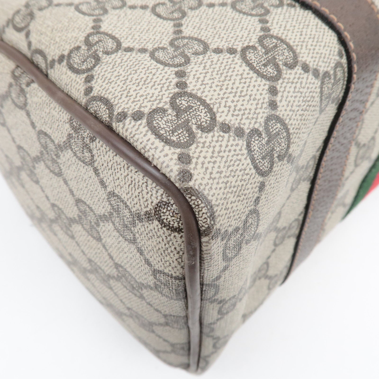 GUCCI Old Gucci Sherry Boston Bag 20.001.301