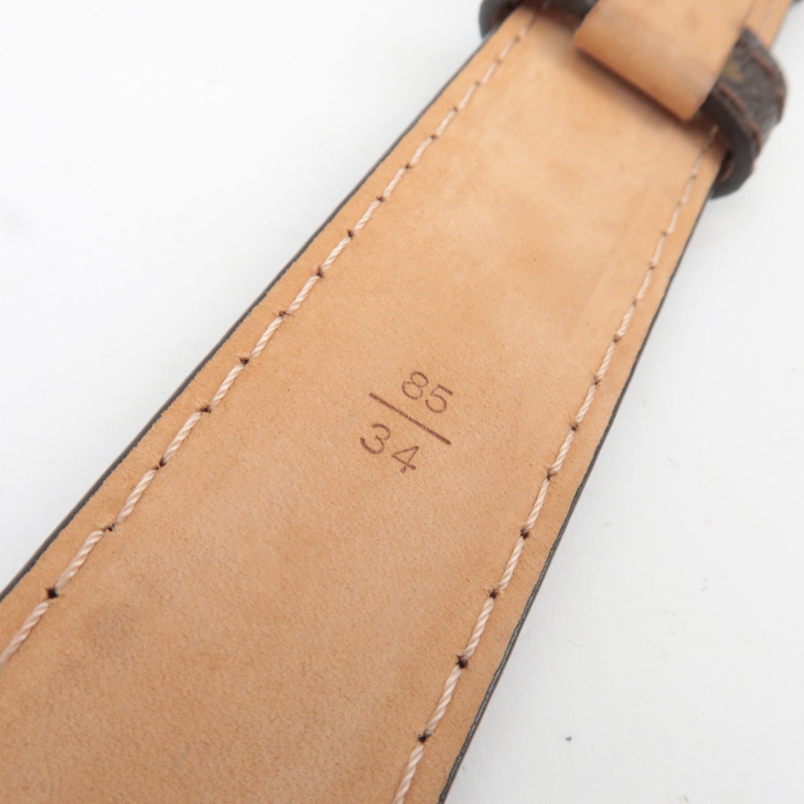 Louis Vuitton Monogram Ceinture Belt 85/34 M9836