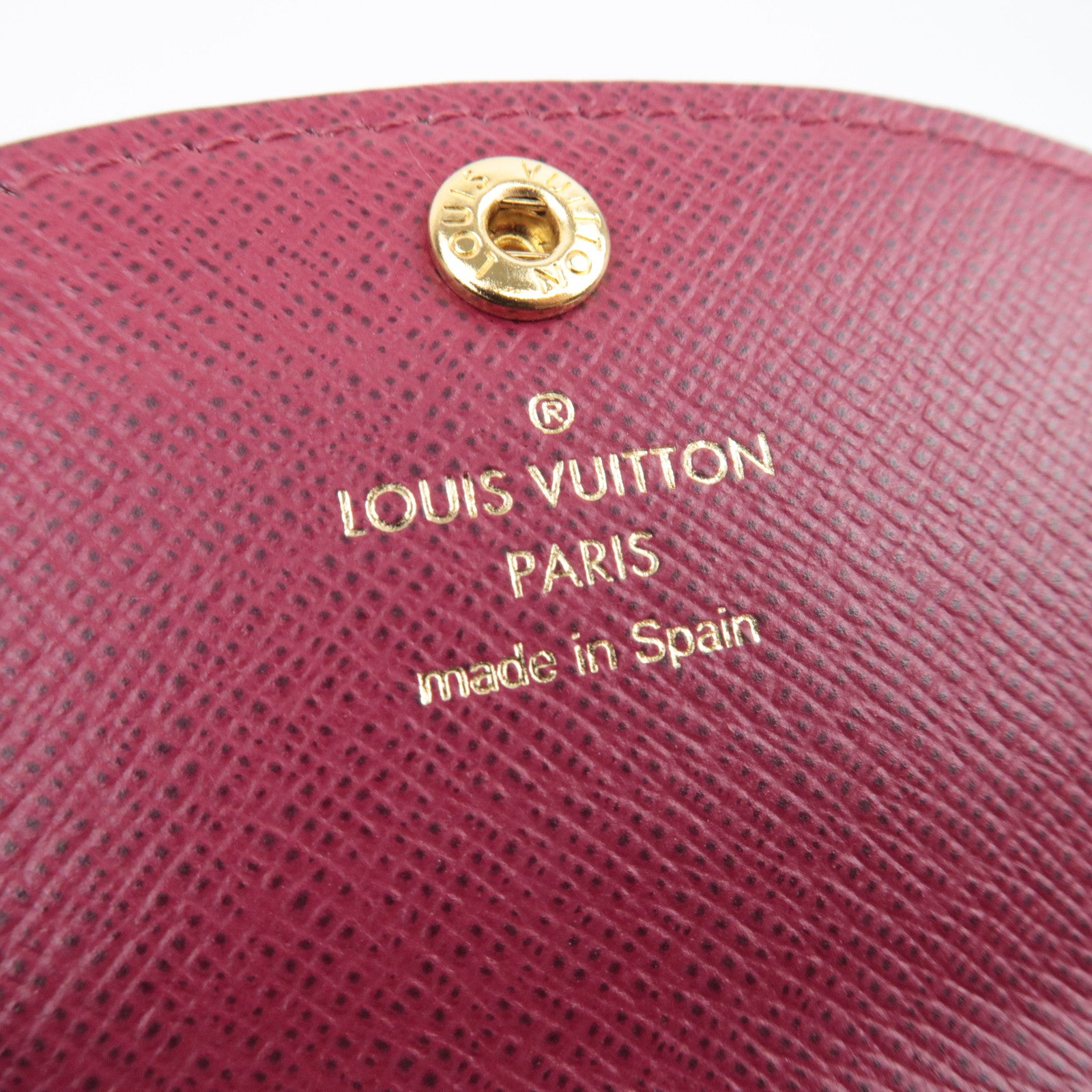 Louis Vuitton Monogram Porte Monnaie Rosali Wallet Fuchsia M41939