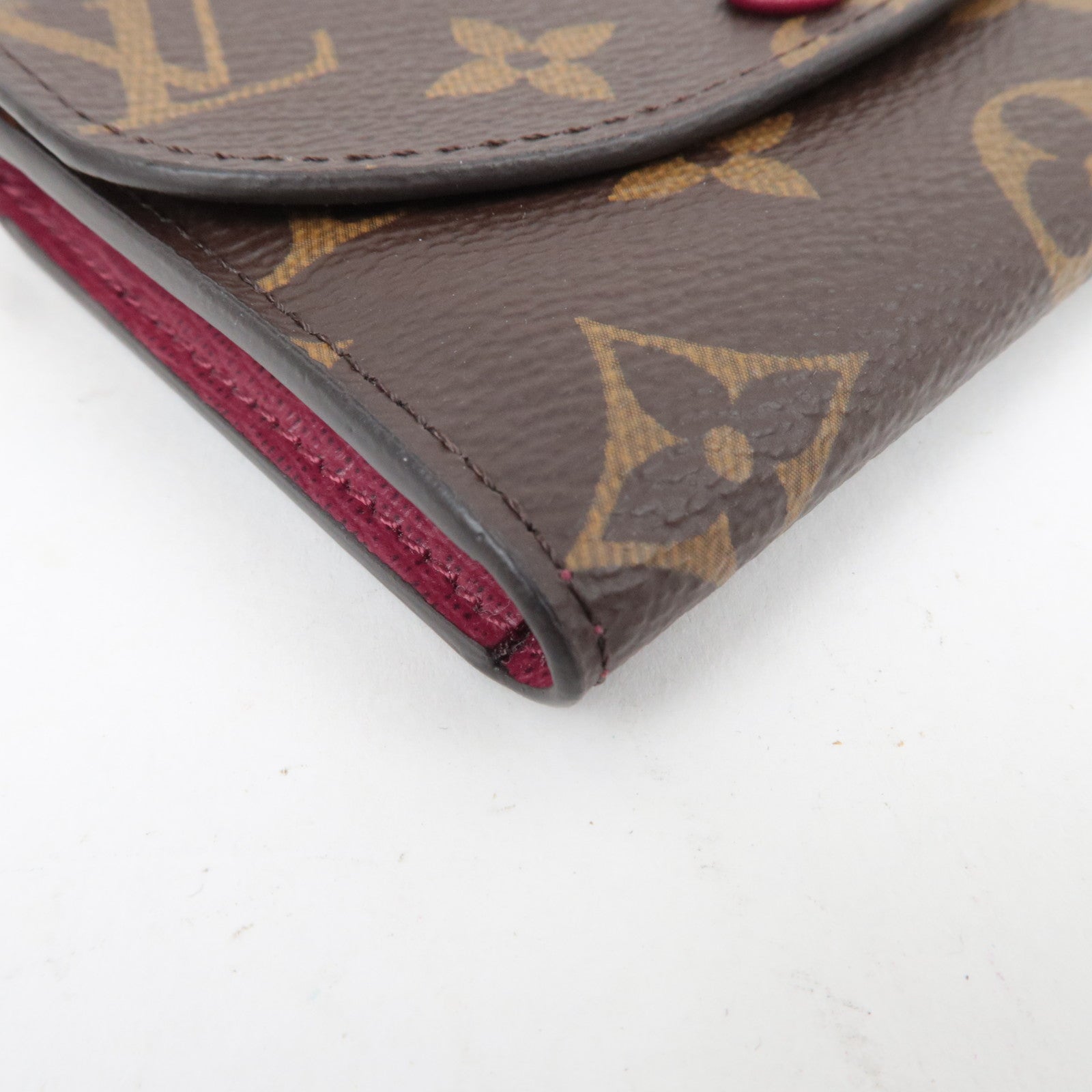 Louis Vuitton Monogram Porte Monnaie Rosali Wallet Fuchsia M41939