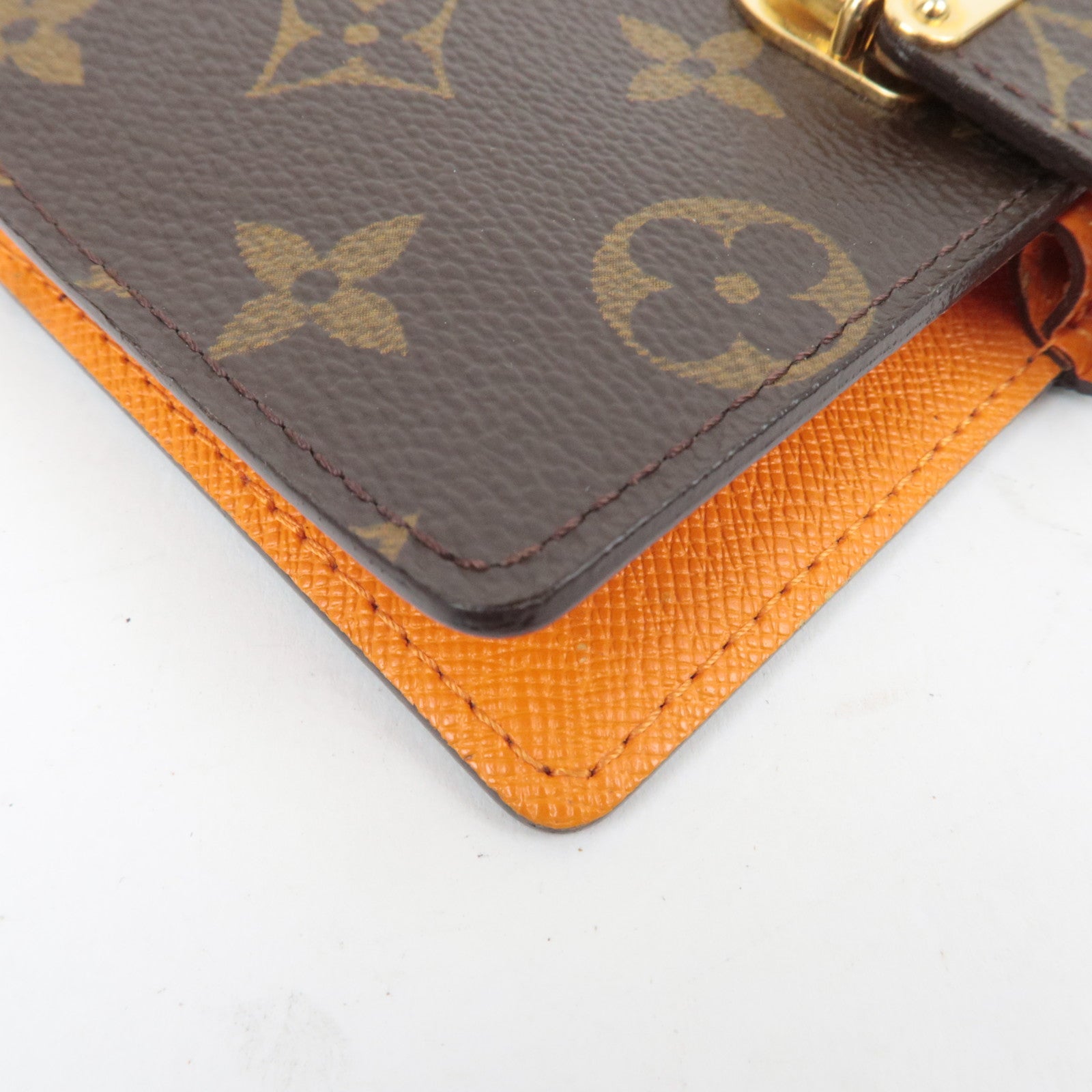 Louis Vuitton Monogram Agenda Koala PM Planner Cover Mandarin R21015