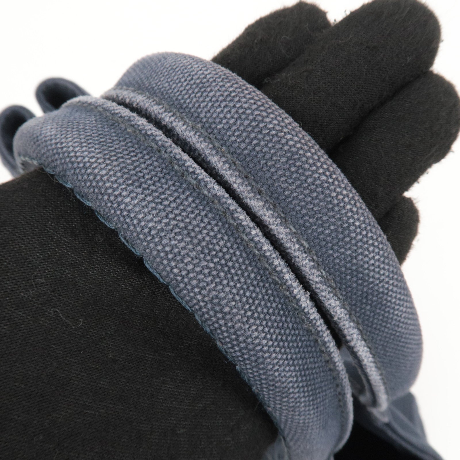 PRADA Canapa Mini 2-Way Canvas Tote Bag Navy 1BG439