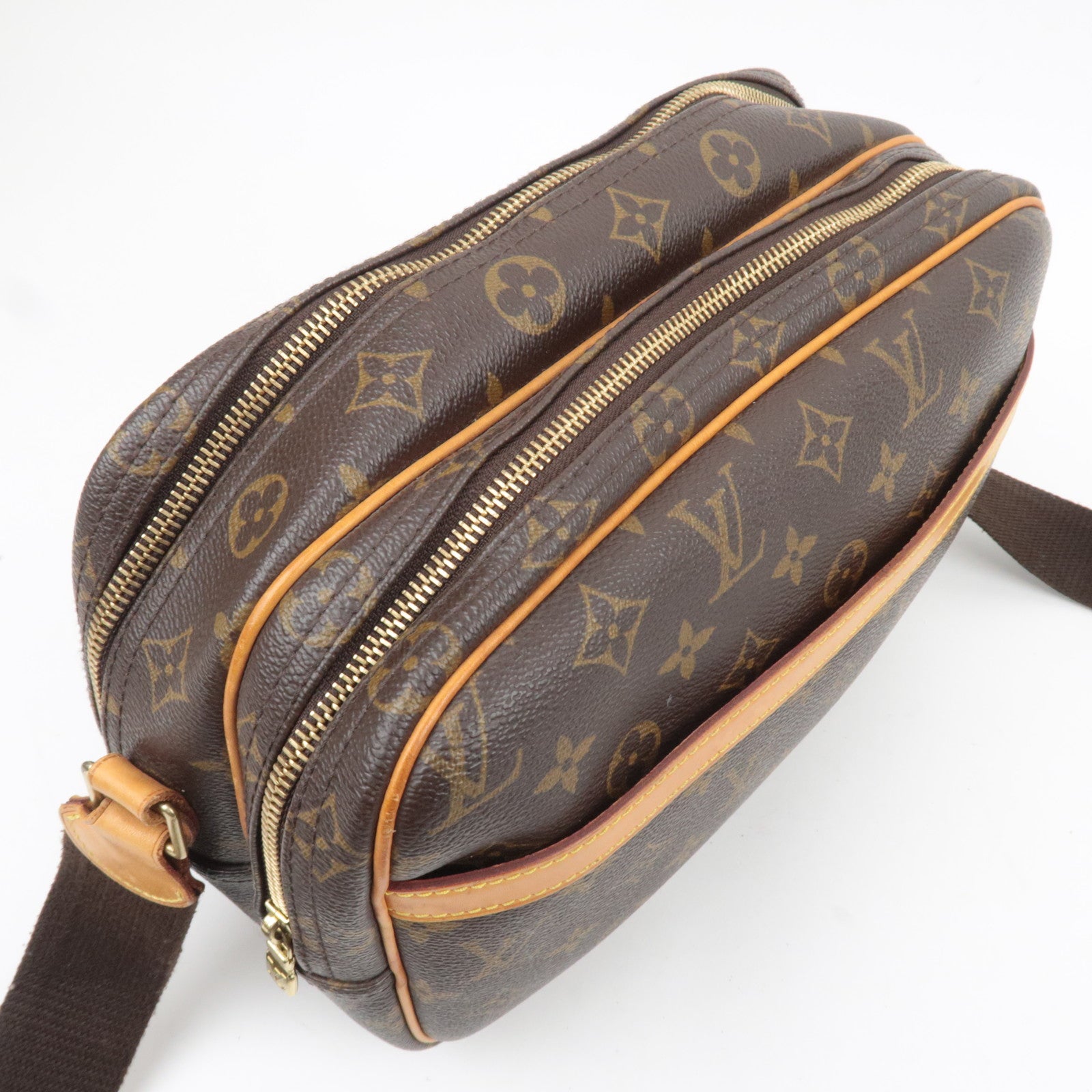 Louis Vuitton Monogram Reporter PM Shoulder Bag M45254