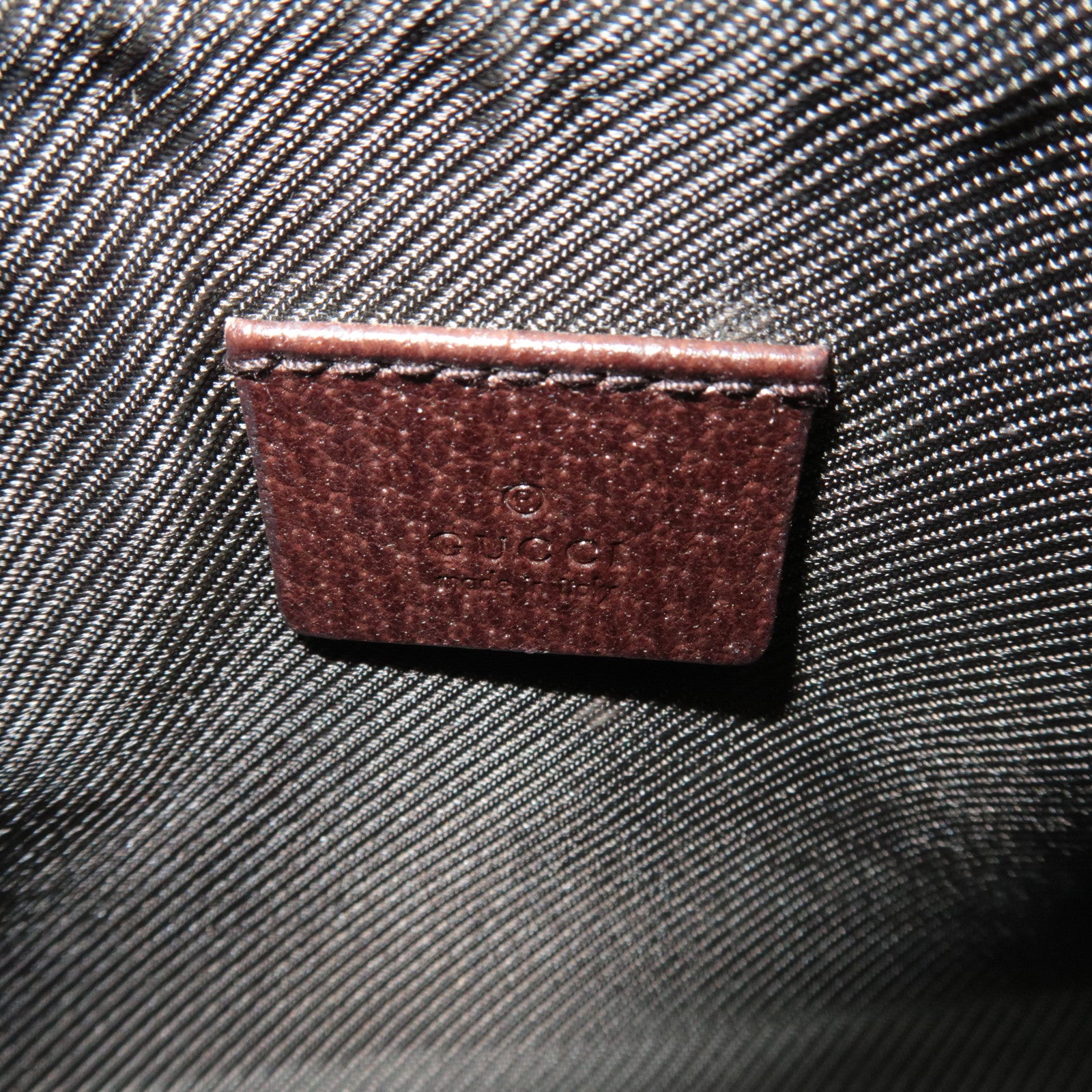 GUCCI GG Canvas Small Pouch  Beige Brown 115237