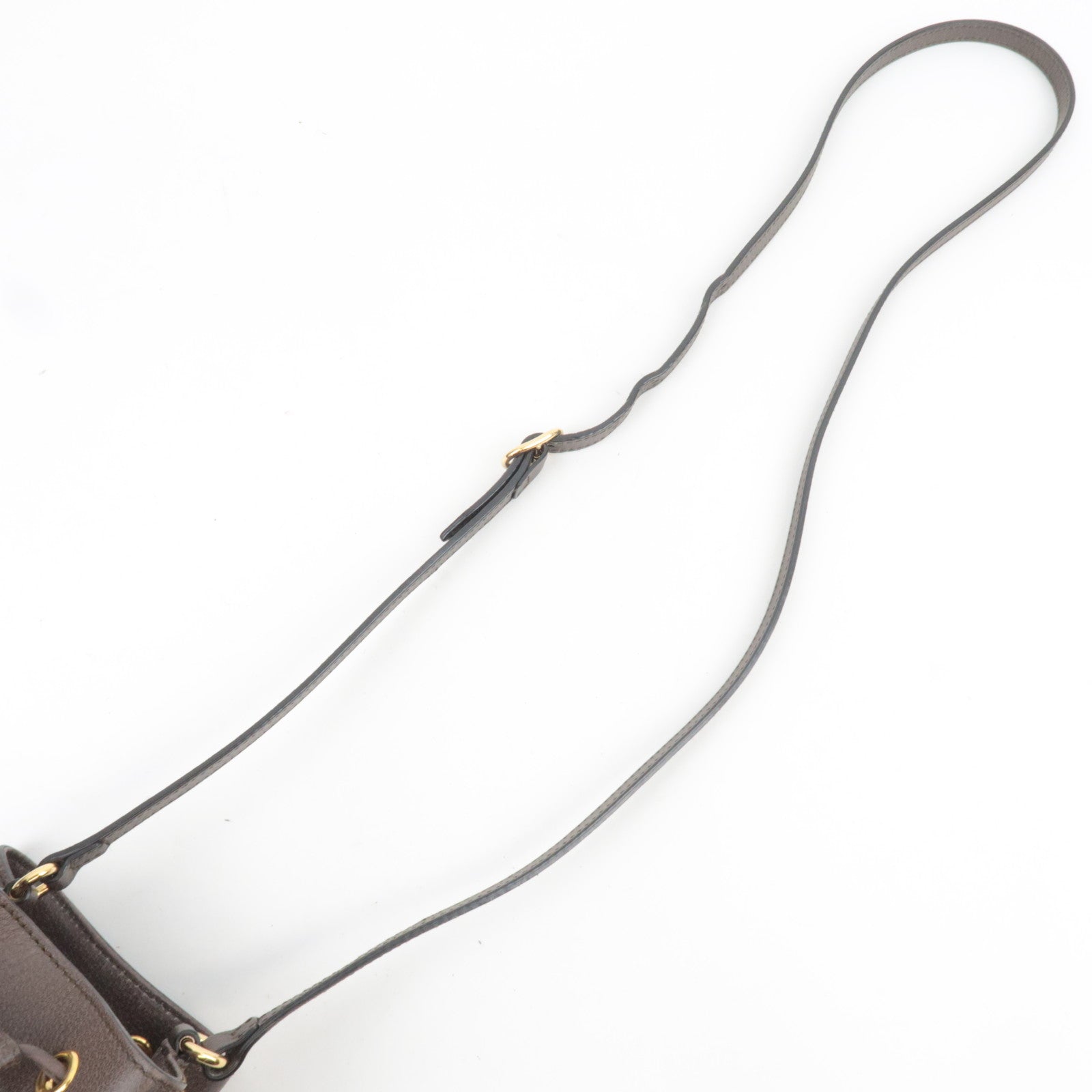 GUCCI Ophidia Sherry GG Supreme Drawstring Shoulder Bag Beige 550620