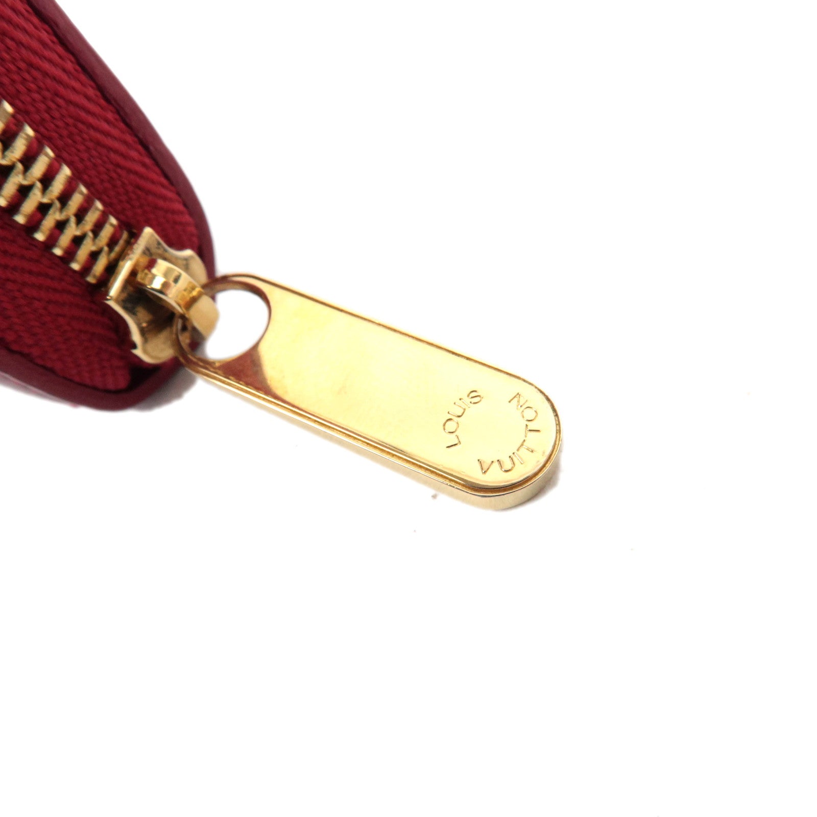 Louis Vuitton Monogram Vernis Zippy Coin Purse Pomme D'Amour M93608