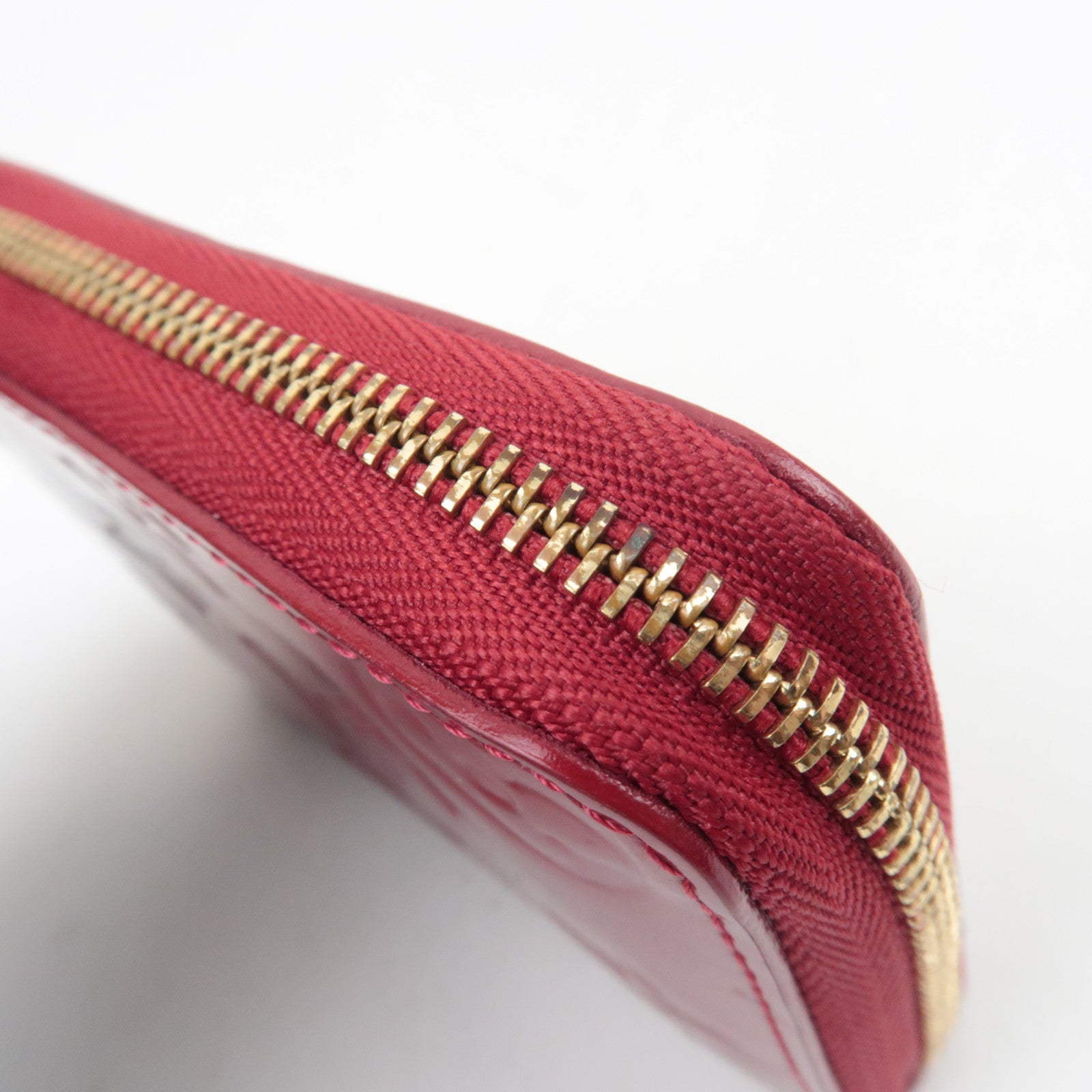 Louis Vuitton Monogram Vernis Zippy Coin Purse Pomme D'Amour M93608