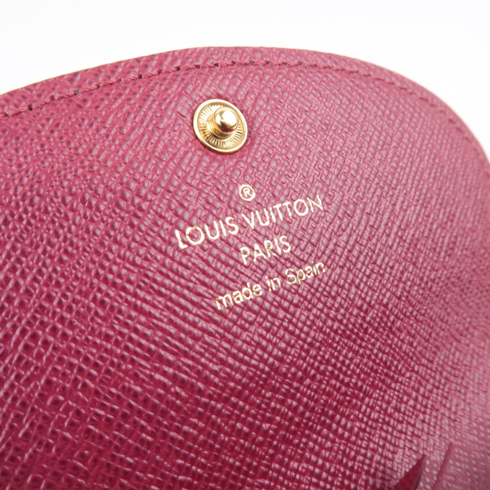 Louis Vuitton Monogram Porte Monnaie Rosali Wallet Fuchsia M41939