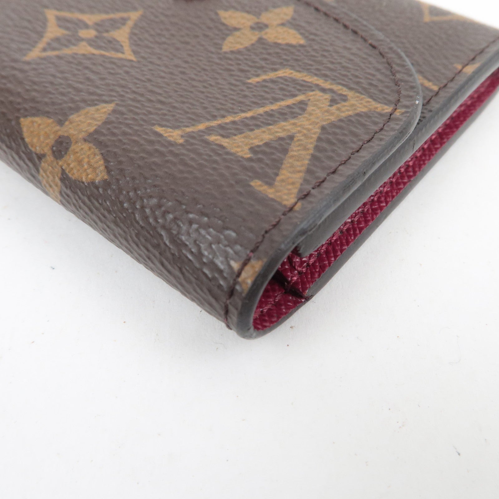 Louis Vuitton Monogram Porte Monnaie Rosali Wallet Fuchsia M41939